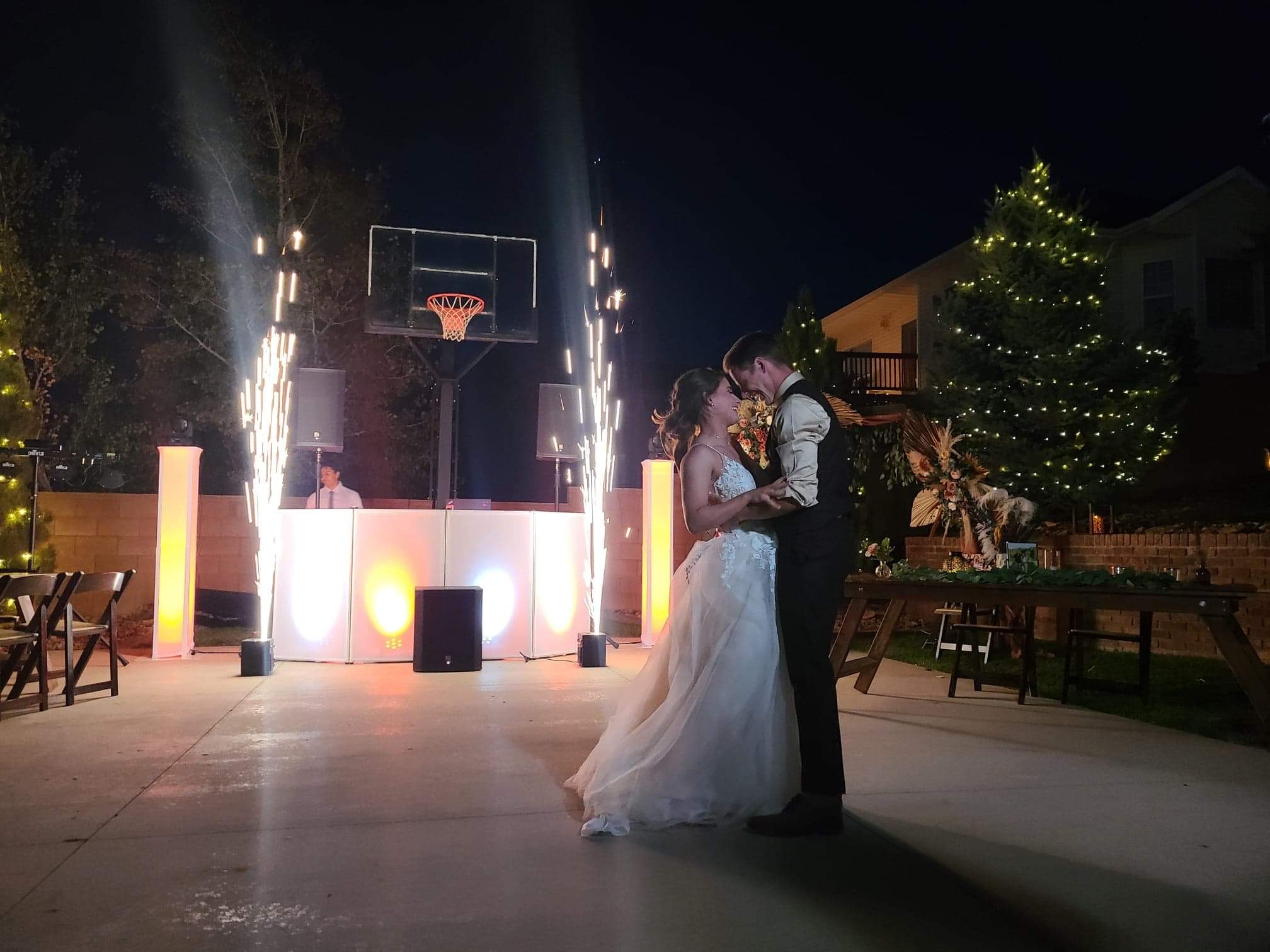 Utah wedding reception photo featuring DJ Blator entertainment