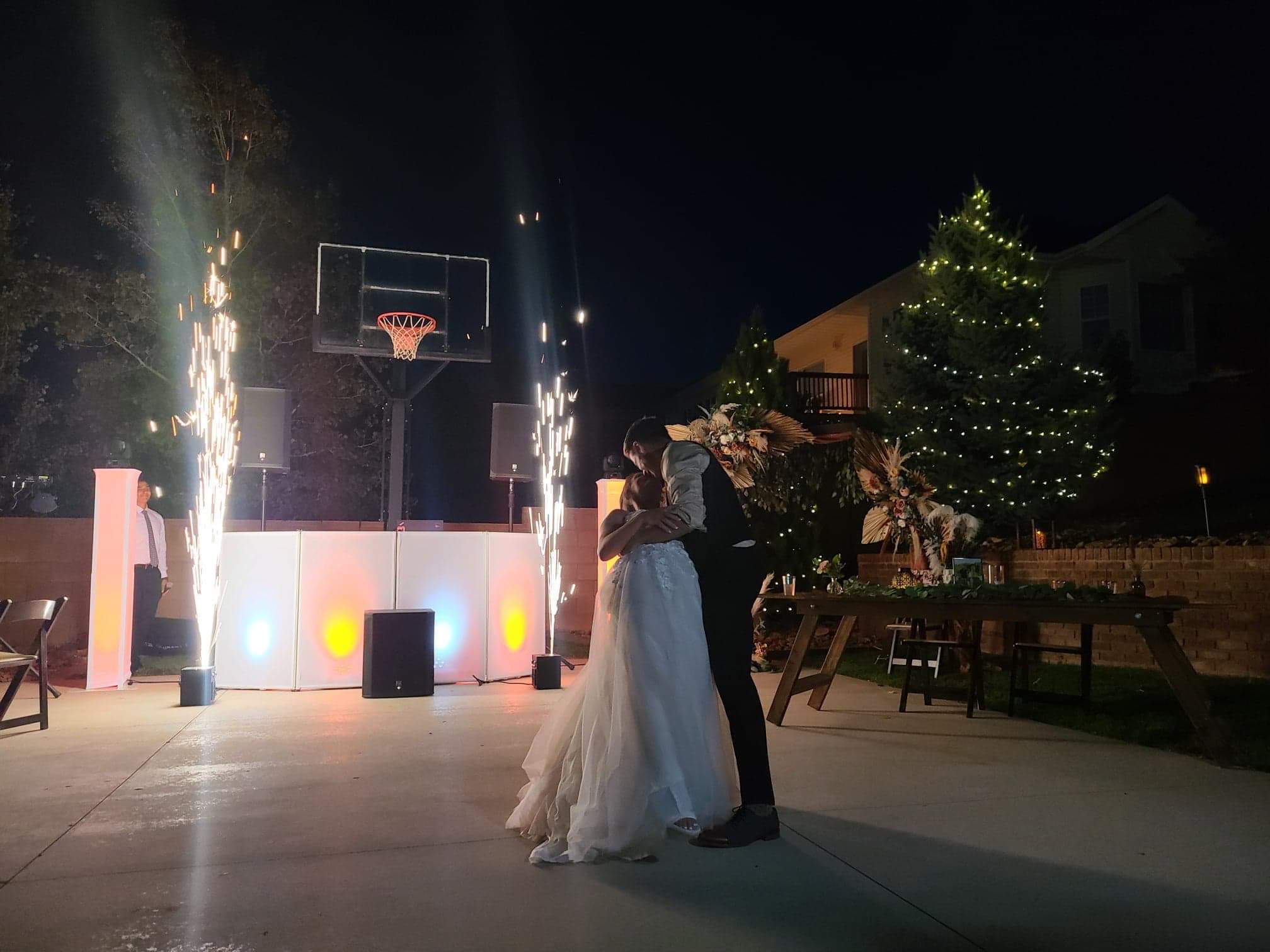 Utah wedding reception photo featuring DJ Blator entertainment