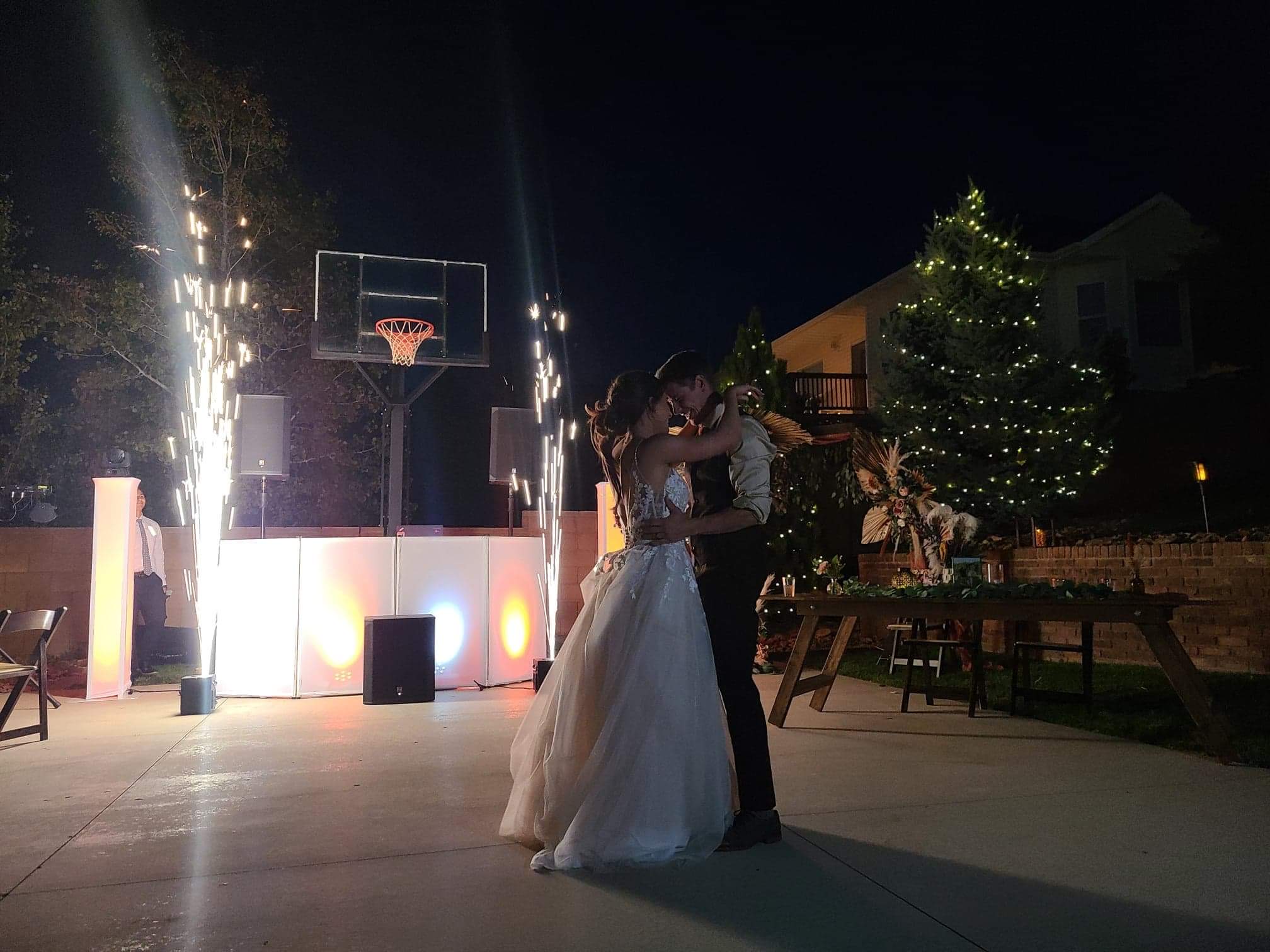 Utah wedding reception photo featuring DJ Blator entertainment