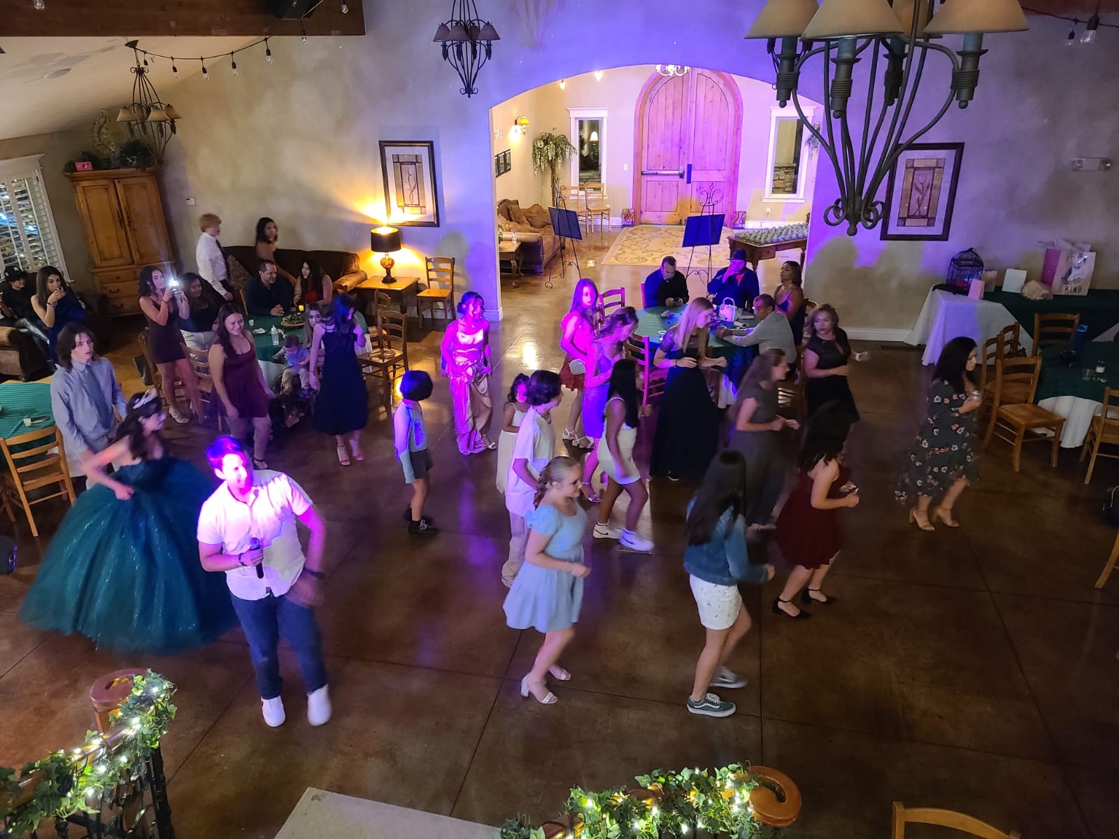 Private party or celebration photo with DJ Blator in Utah