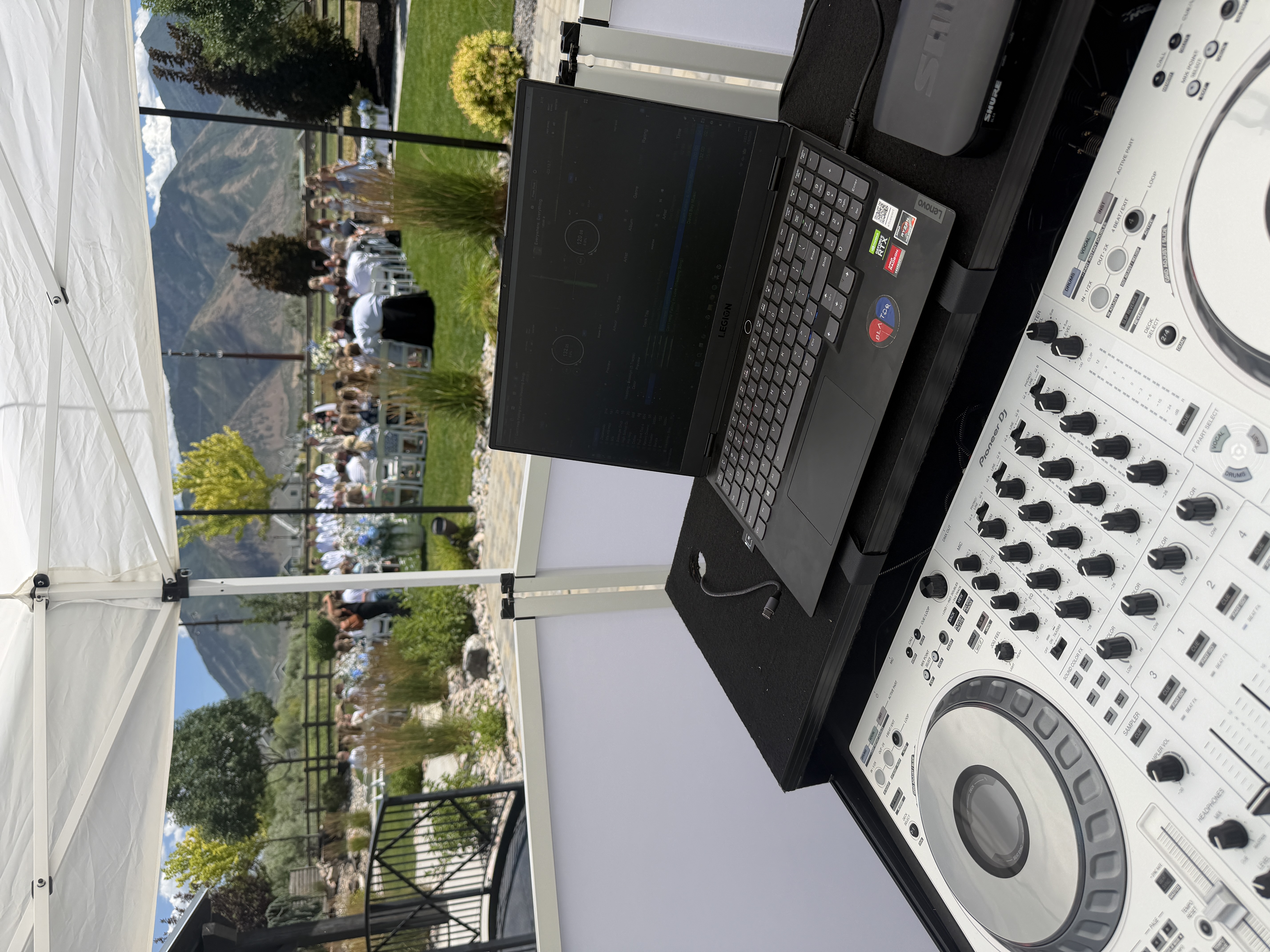 Utah wedding reception photo featuring DJ Blator entertainment