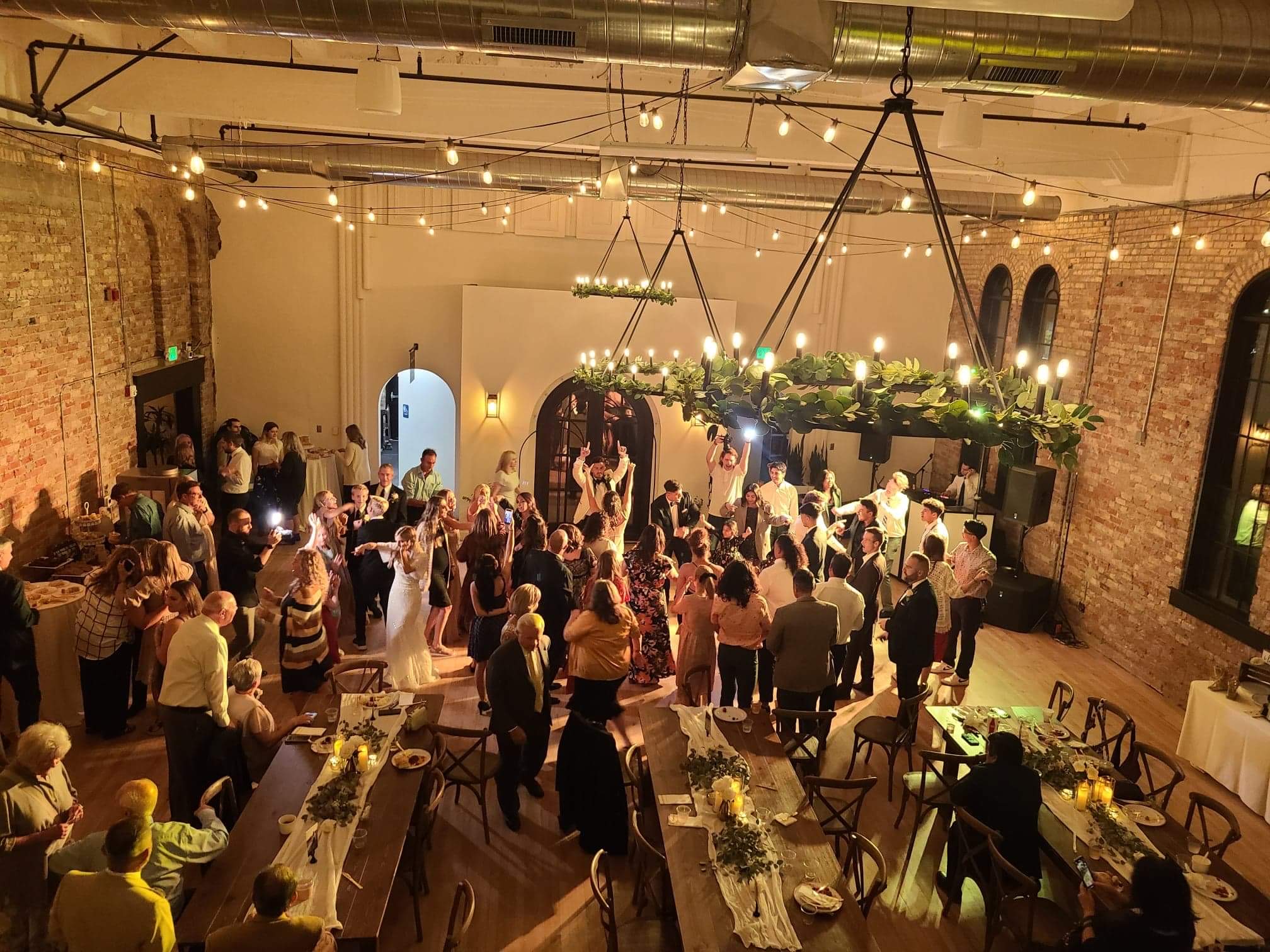 Utah wedding reception photo featuring DJ Blator entertainment