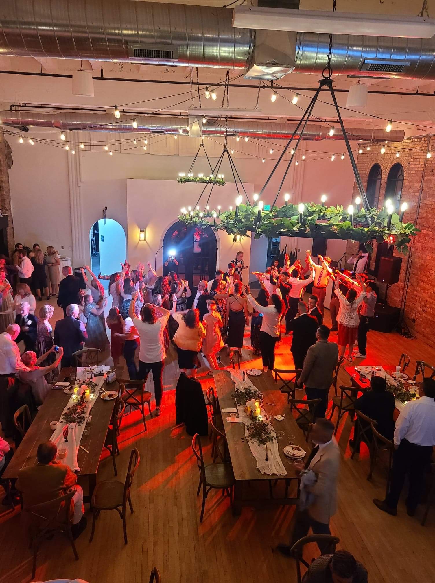 Utah wedding reception photo featuring DJ Blator entertainment