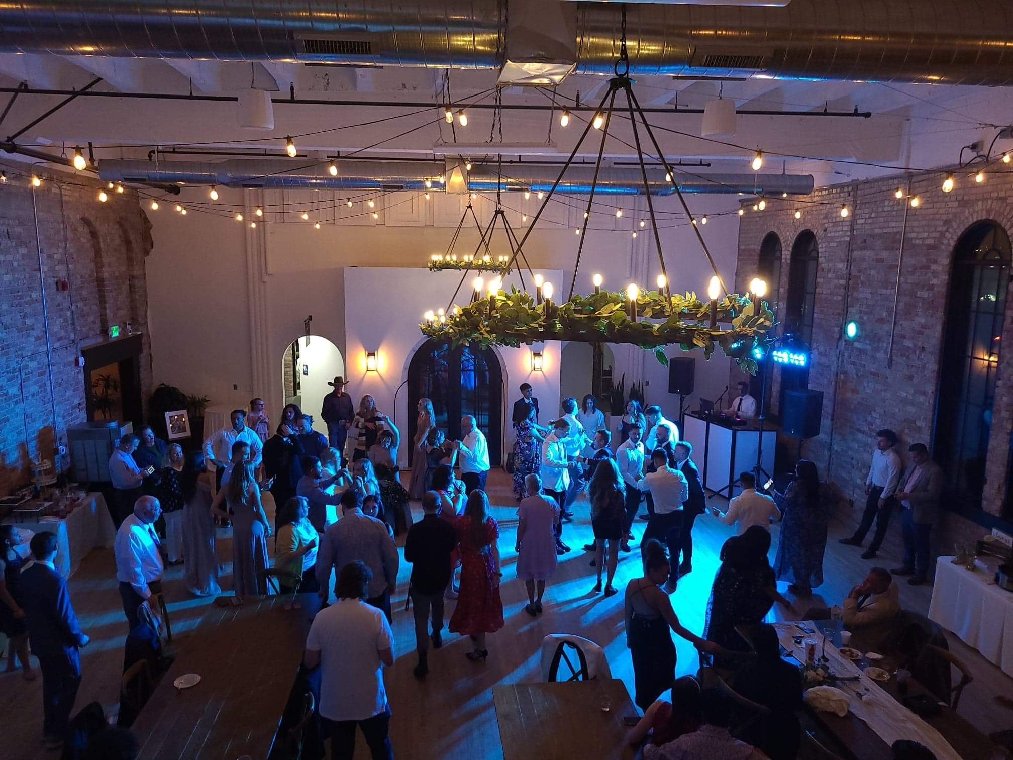 Utah wedding reception photo featuring DJ Blator entertainment