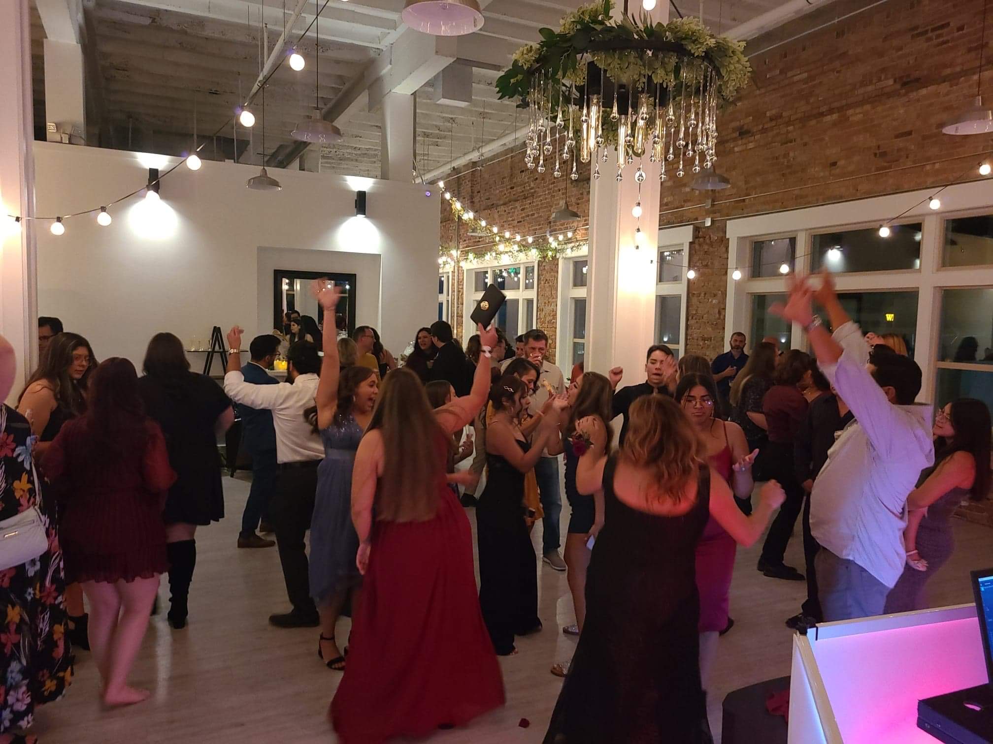 Utah wedding reception photo featuring DJ Blator entertainment