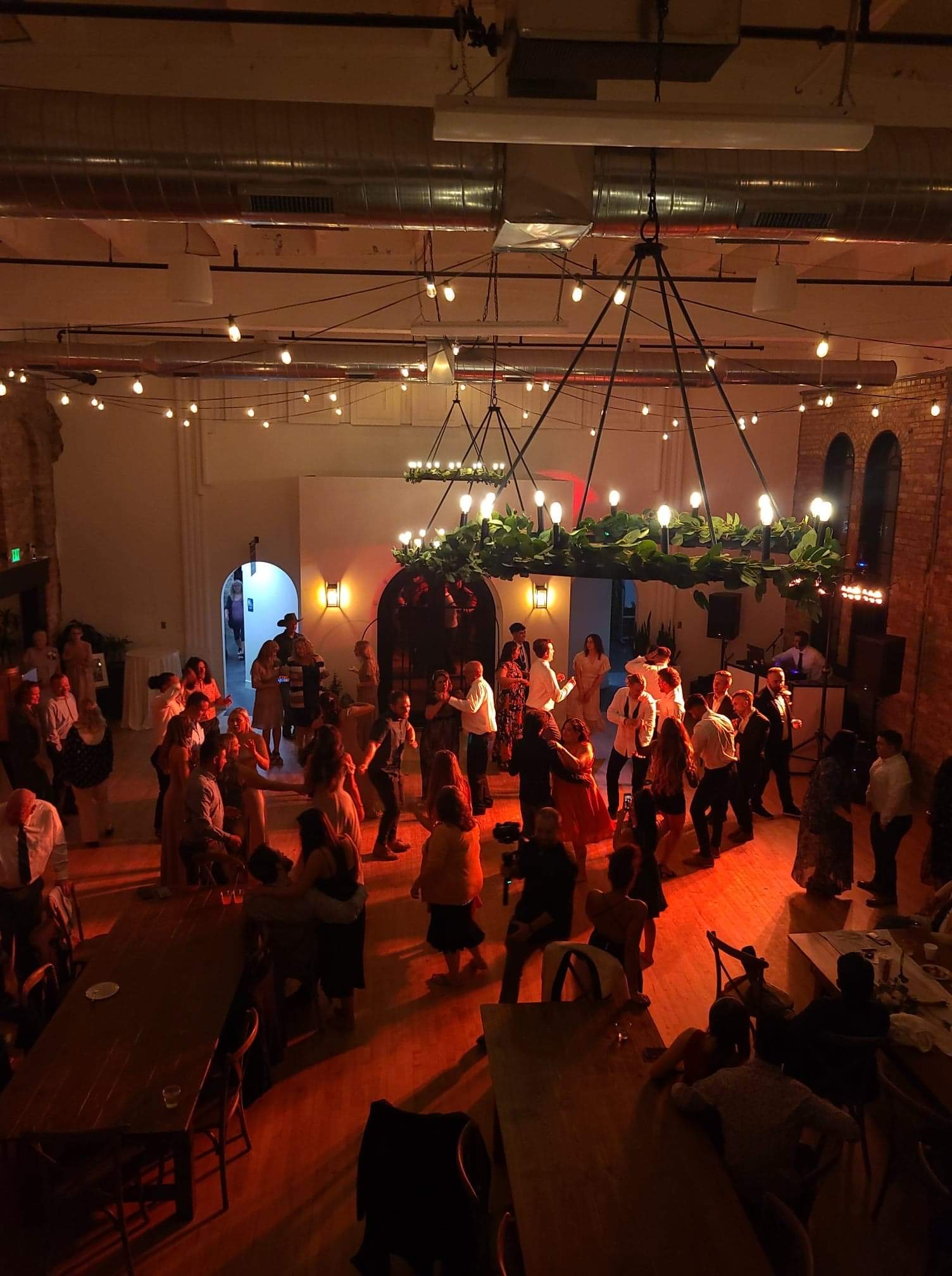 Utah wedding reception photo featuring DJ Blator entertainment