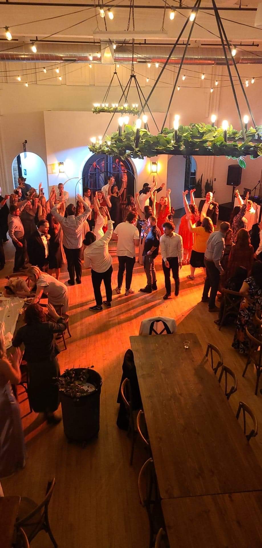 Utah wedding reception photo featuring DJ Blator entertainment