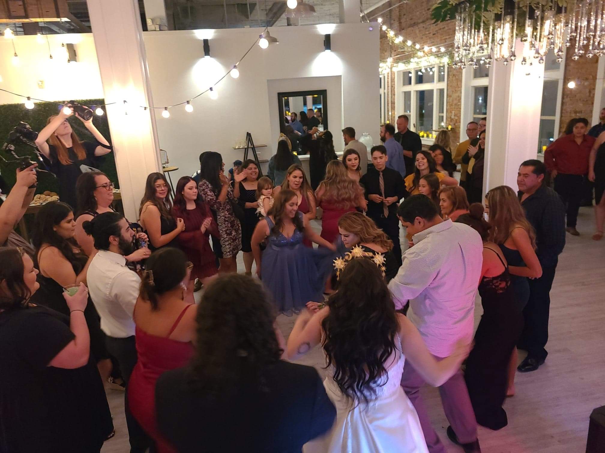 Utah wedding reception photo featuring DJ Blator entertainment