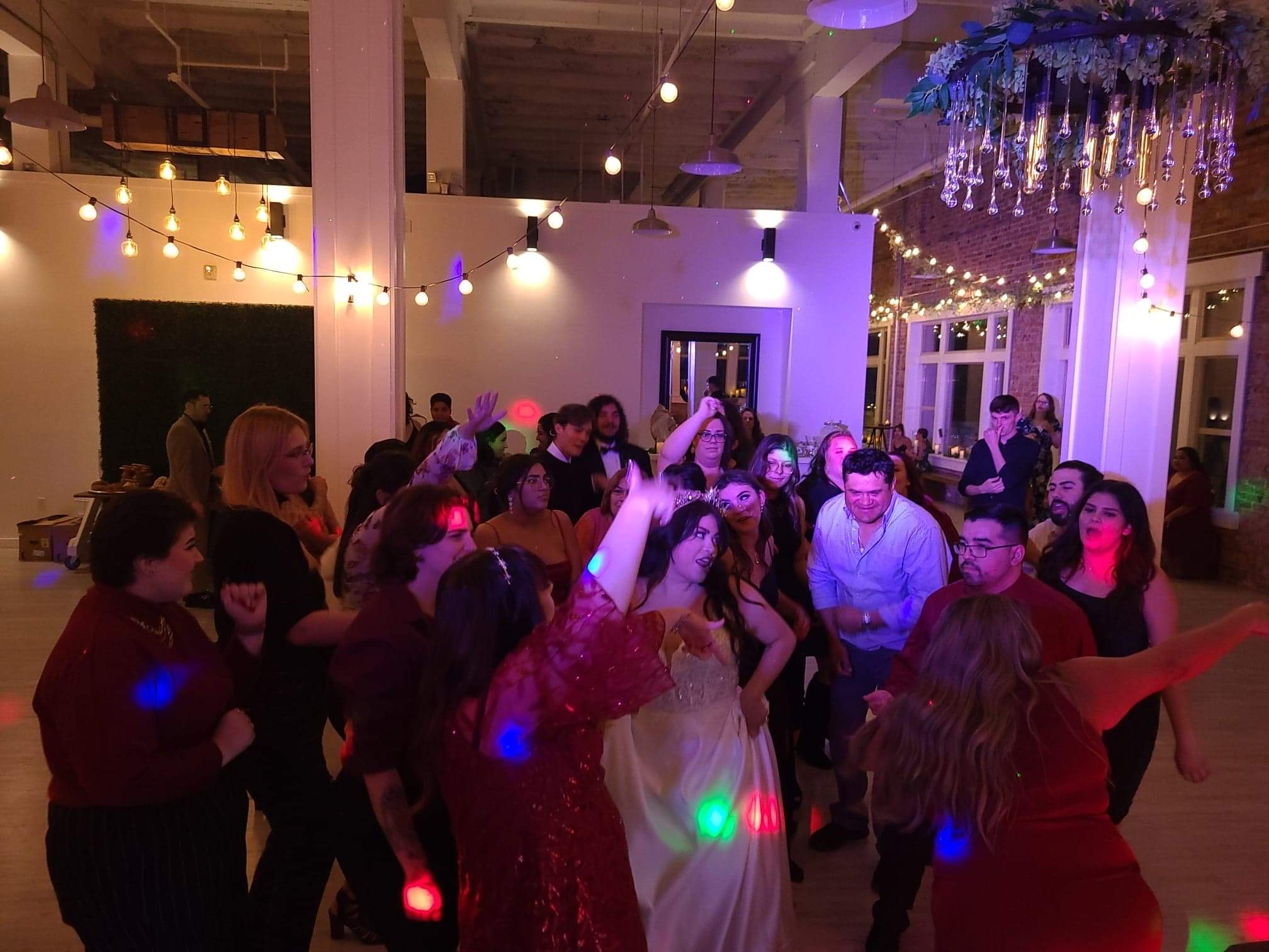 Utah wedding reception photo featuring DJ Blator entertainment