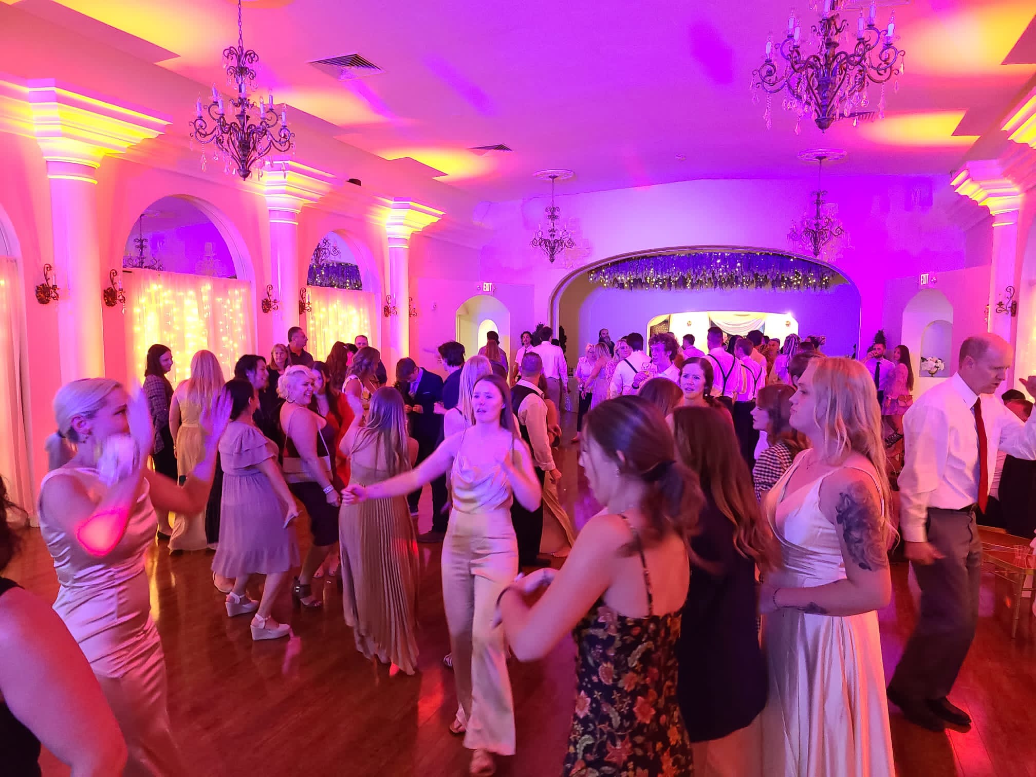 Utah wedding reception photo featuring DJ Blator entertainment