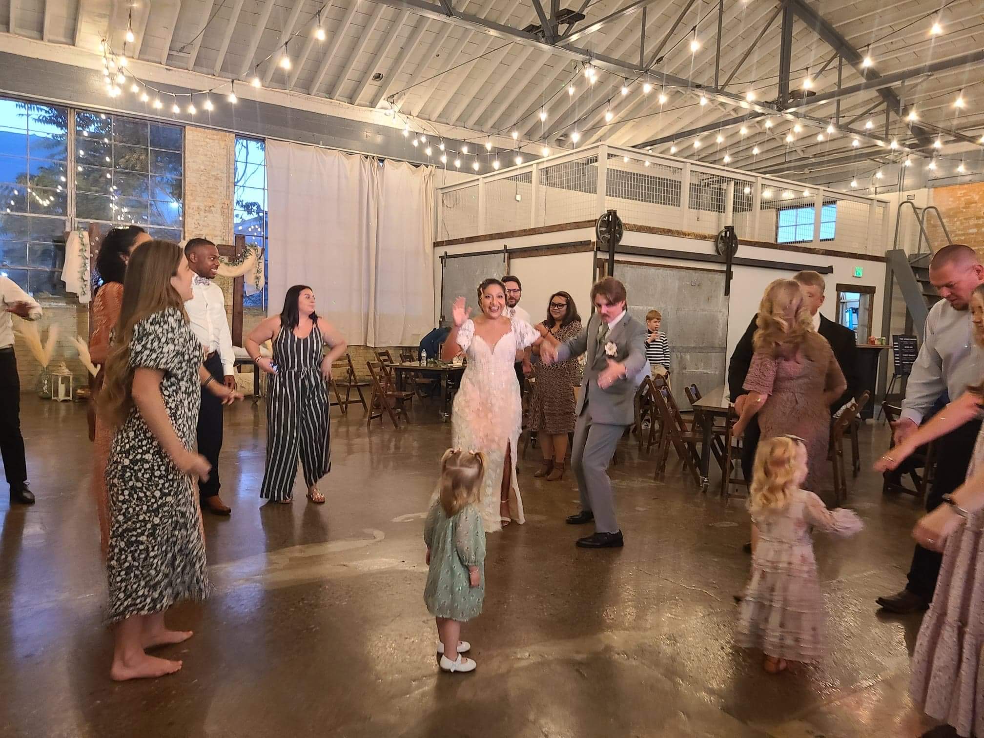 Utah wedding reception photo featuring DJ Blator entertainment