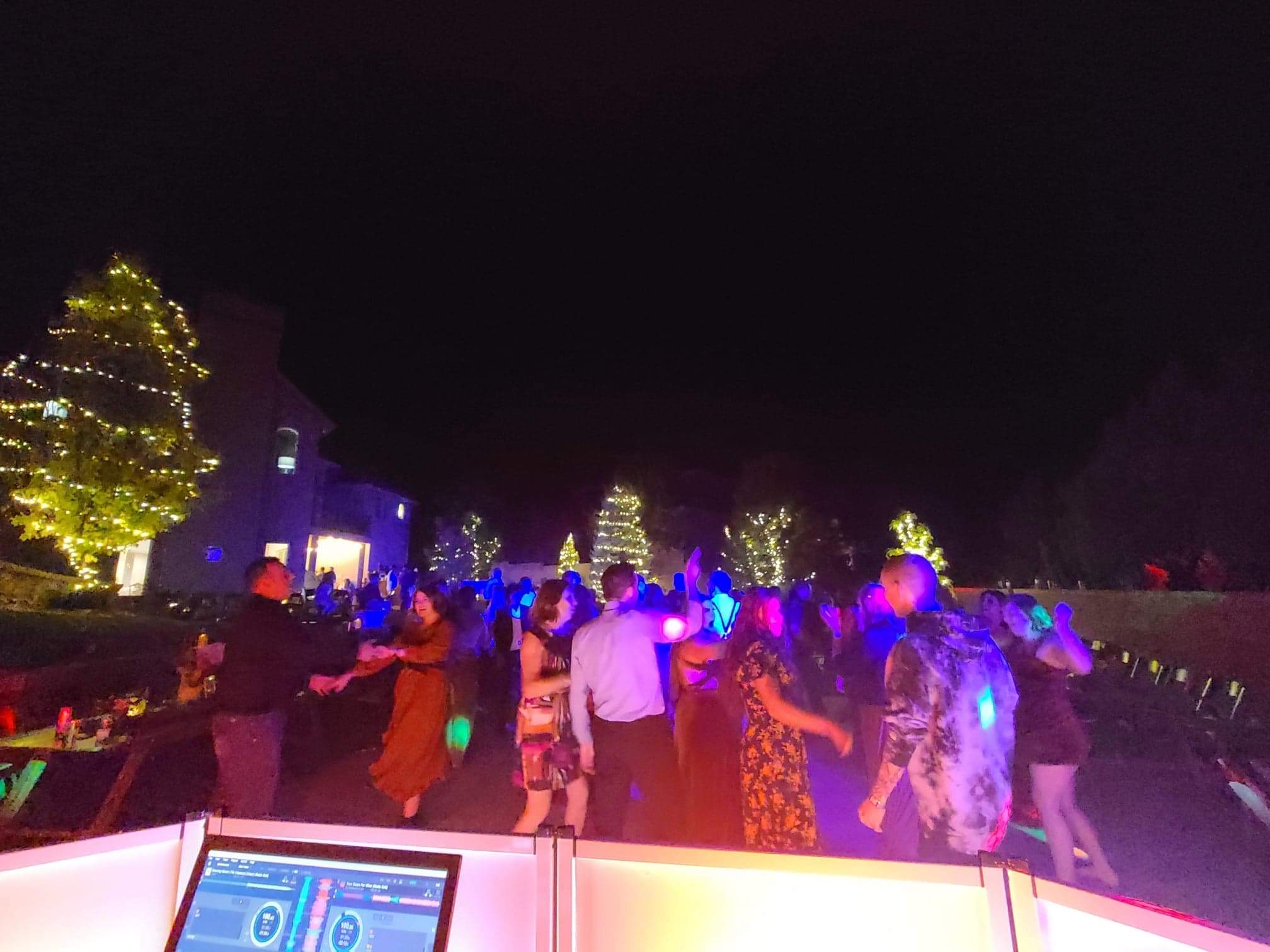 Utah wedding reception photo featuring DJ Blator entertainment