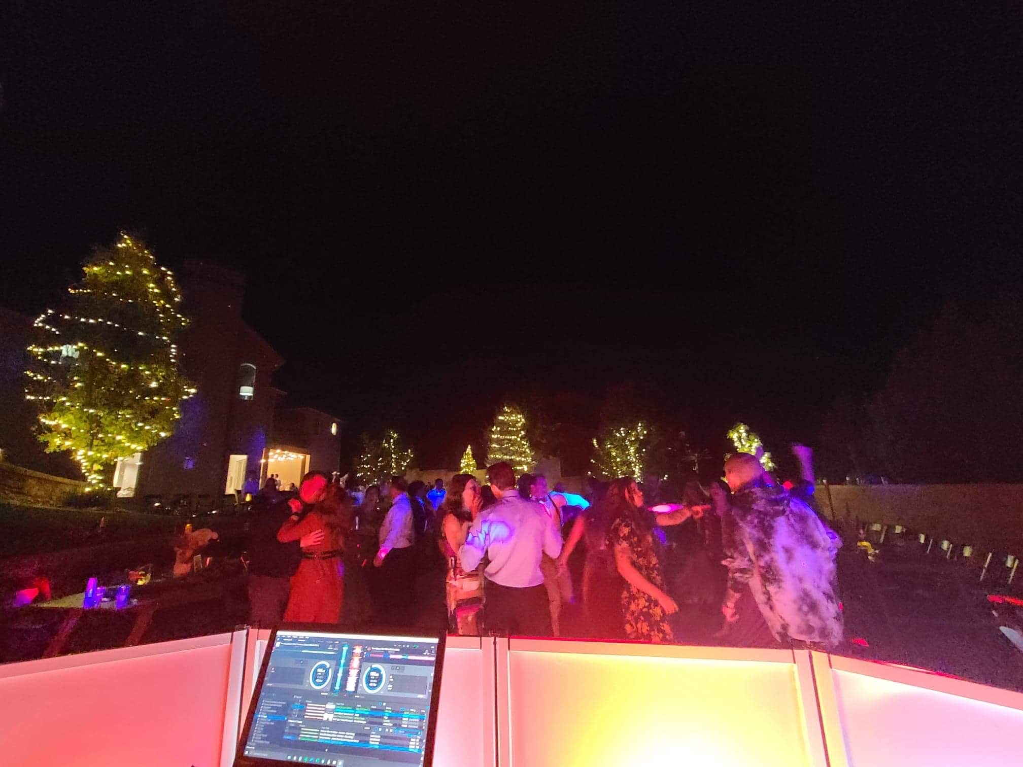 Utah wedding reception photo featuring DJ Blator entertainment