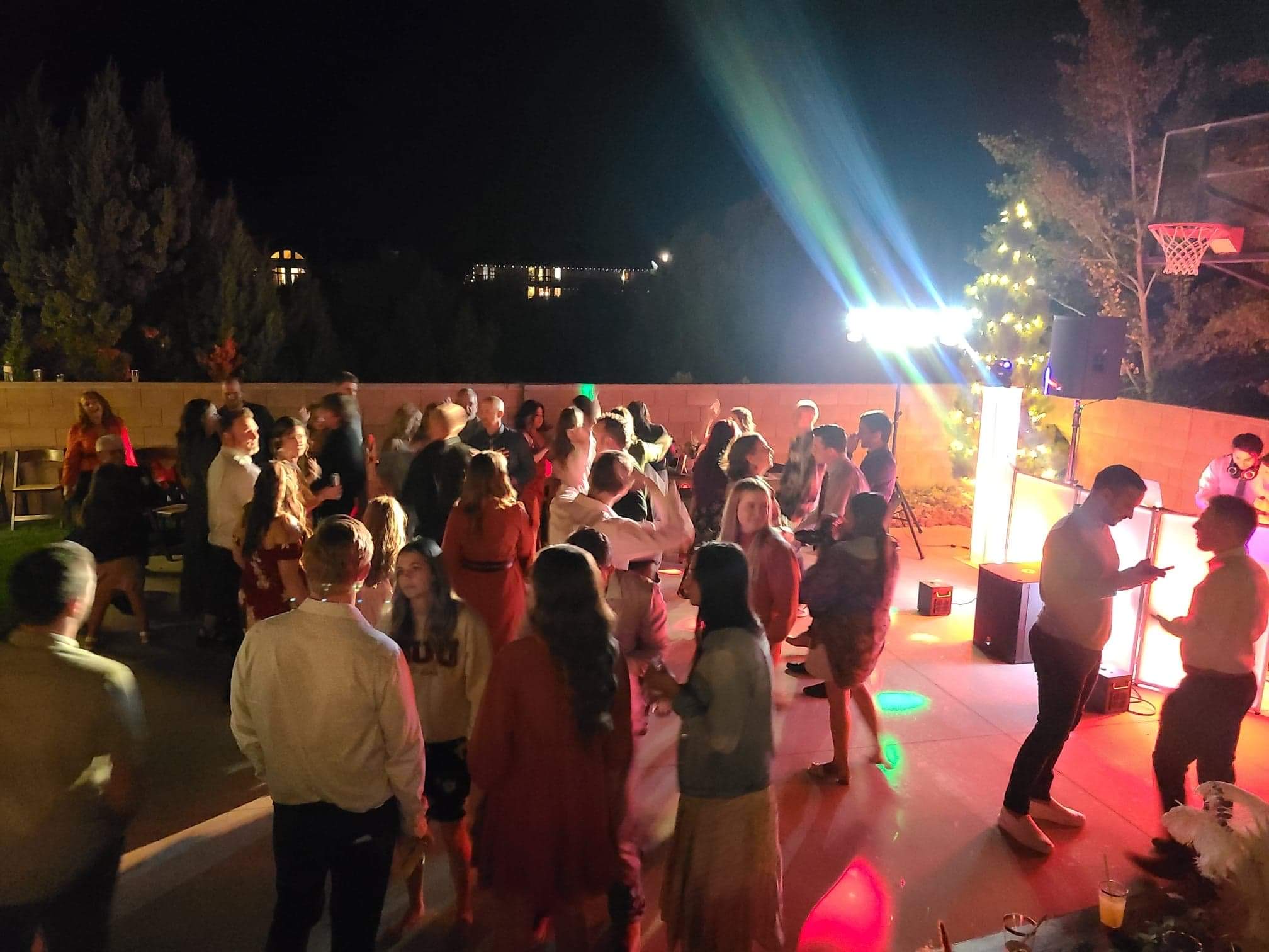 Utah wedding reception photo featuring DJ Blator entertainment
