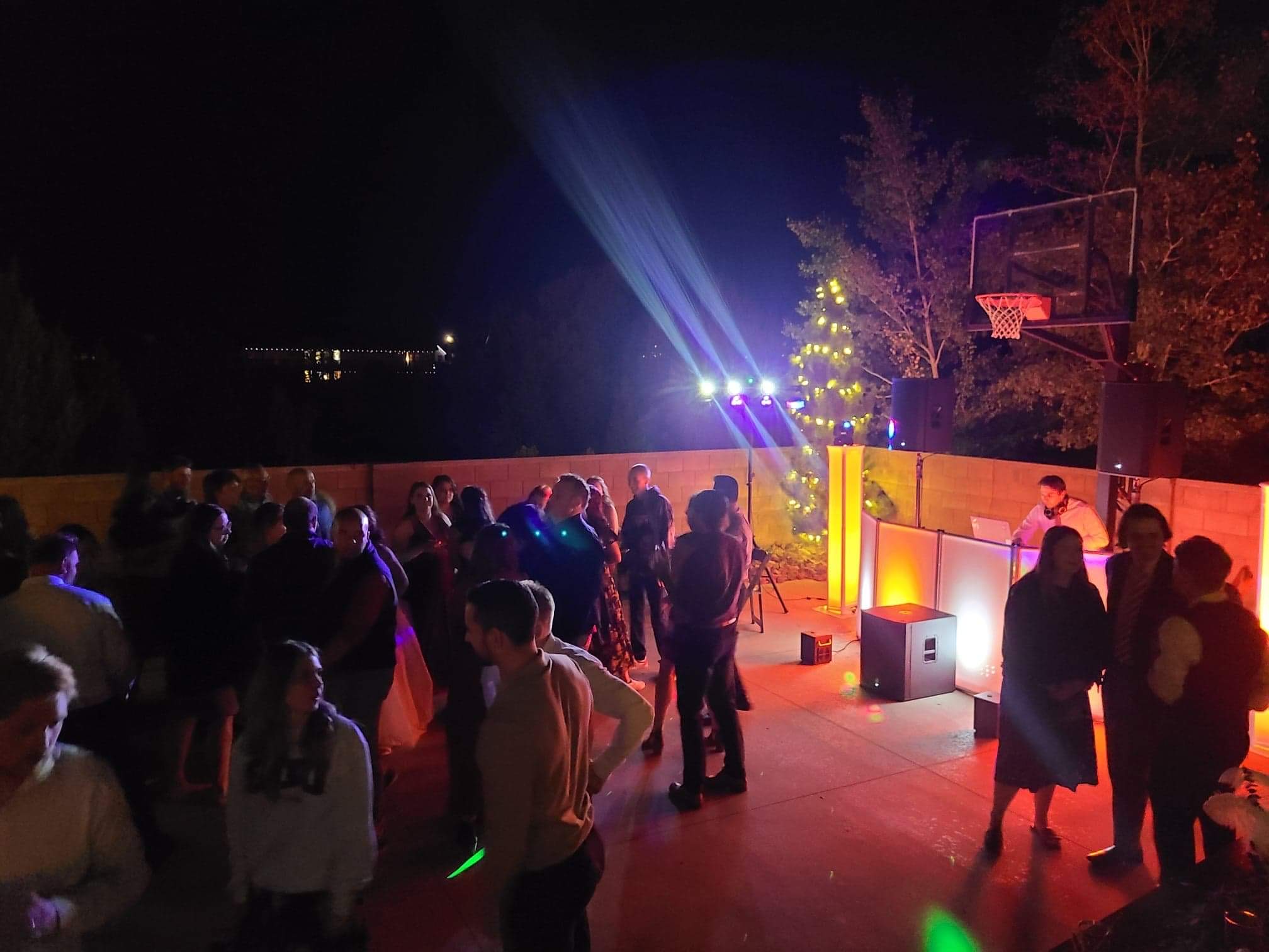Utah wedding reception photo featuring DJ Blator entertainment