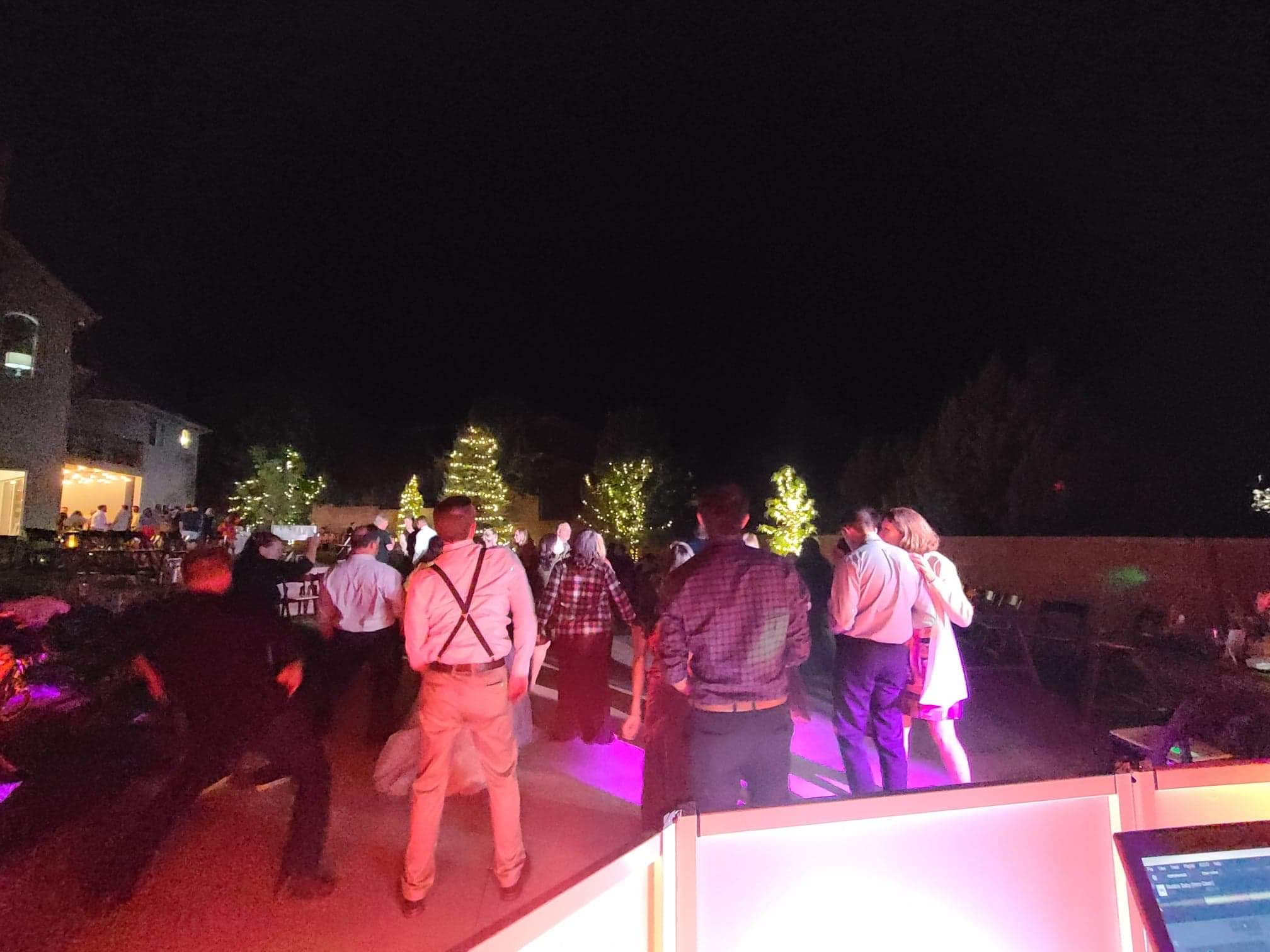 Utah wedding reception photo featuring DJ Blator entertainment
