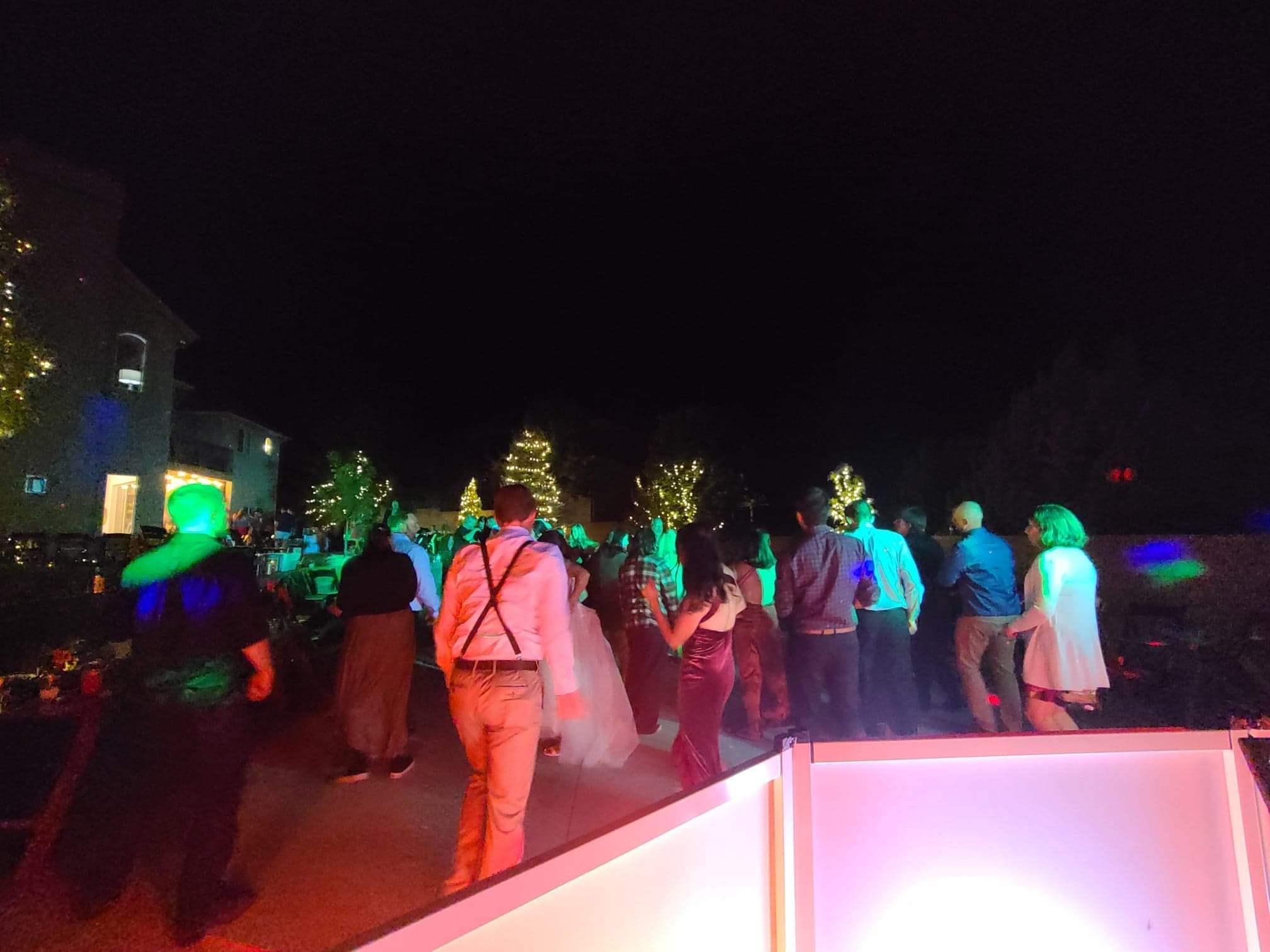Utah wedding reception photo featuring DJ Blator entertainment