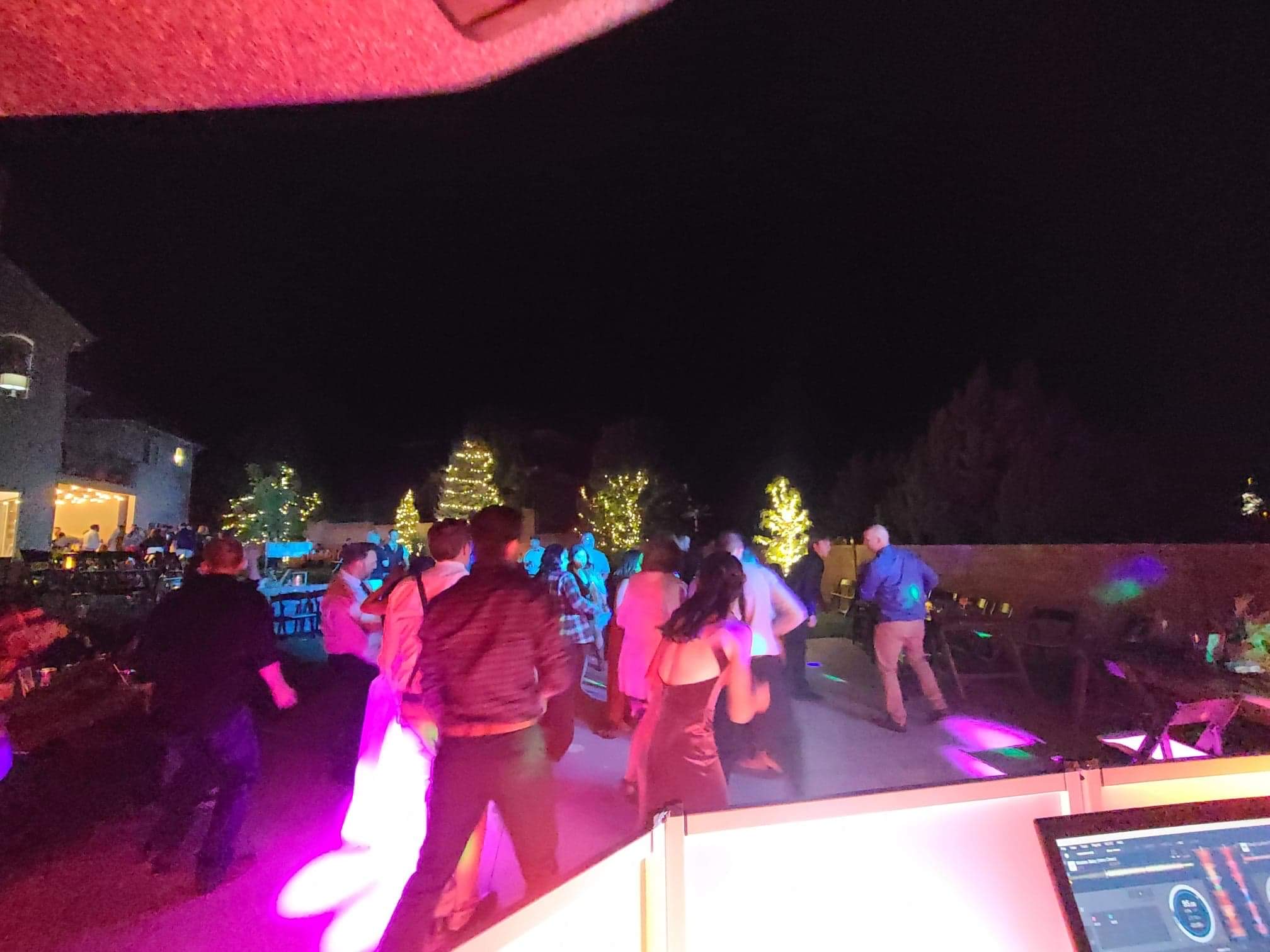 Utah wedding reception photo featuring DJ Blator entertainment