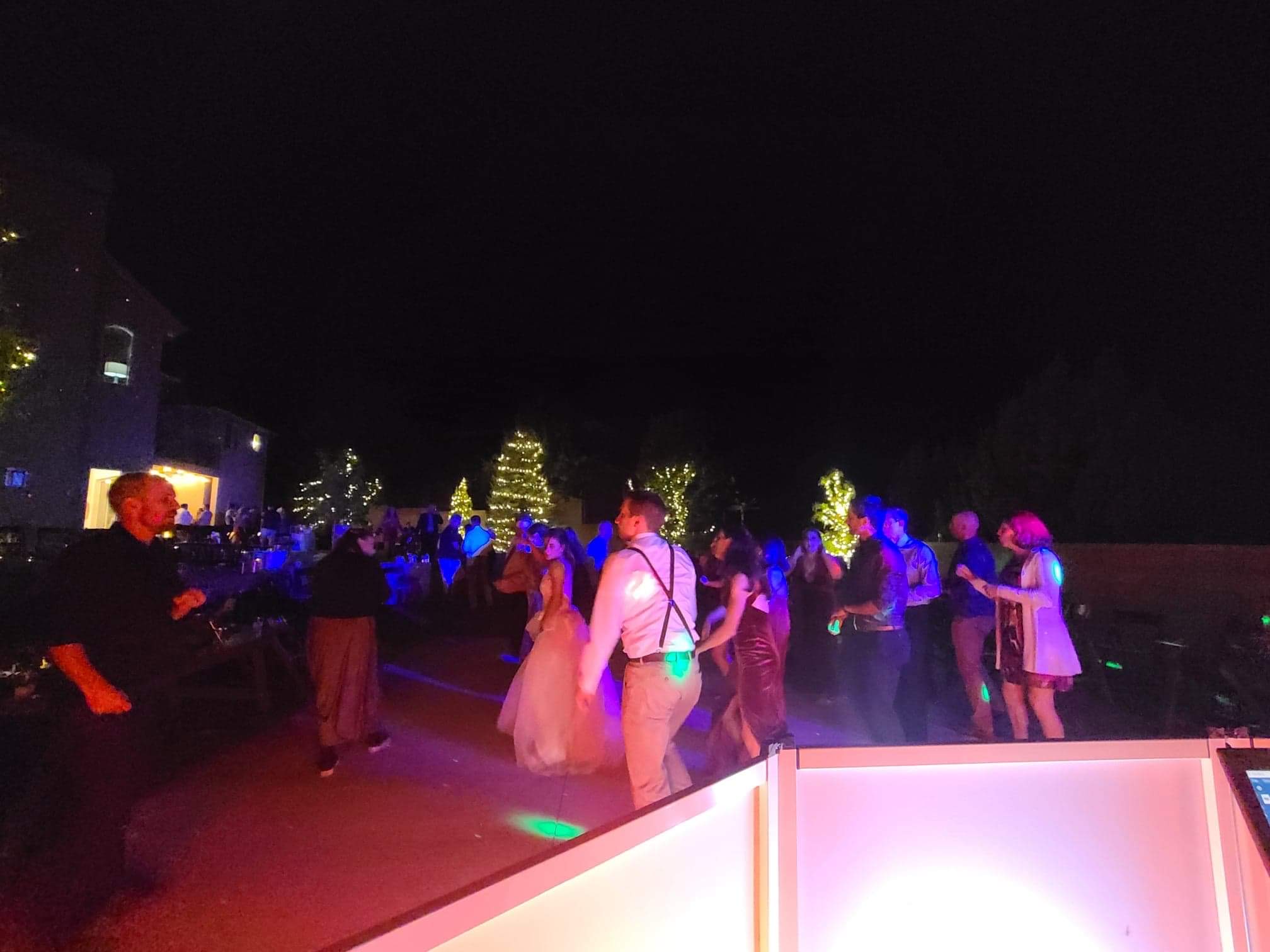 Utah wedding reception photo featuring DJ Blator entertainment
