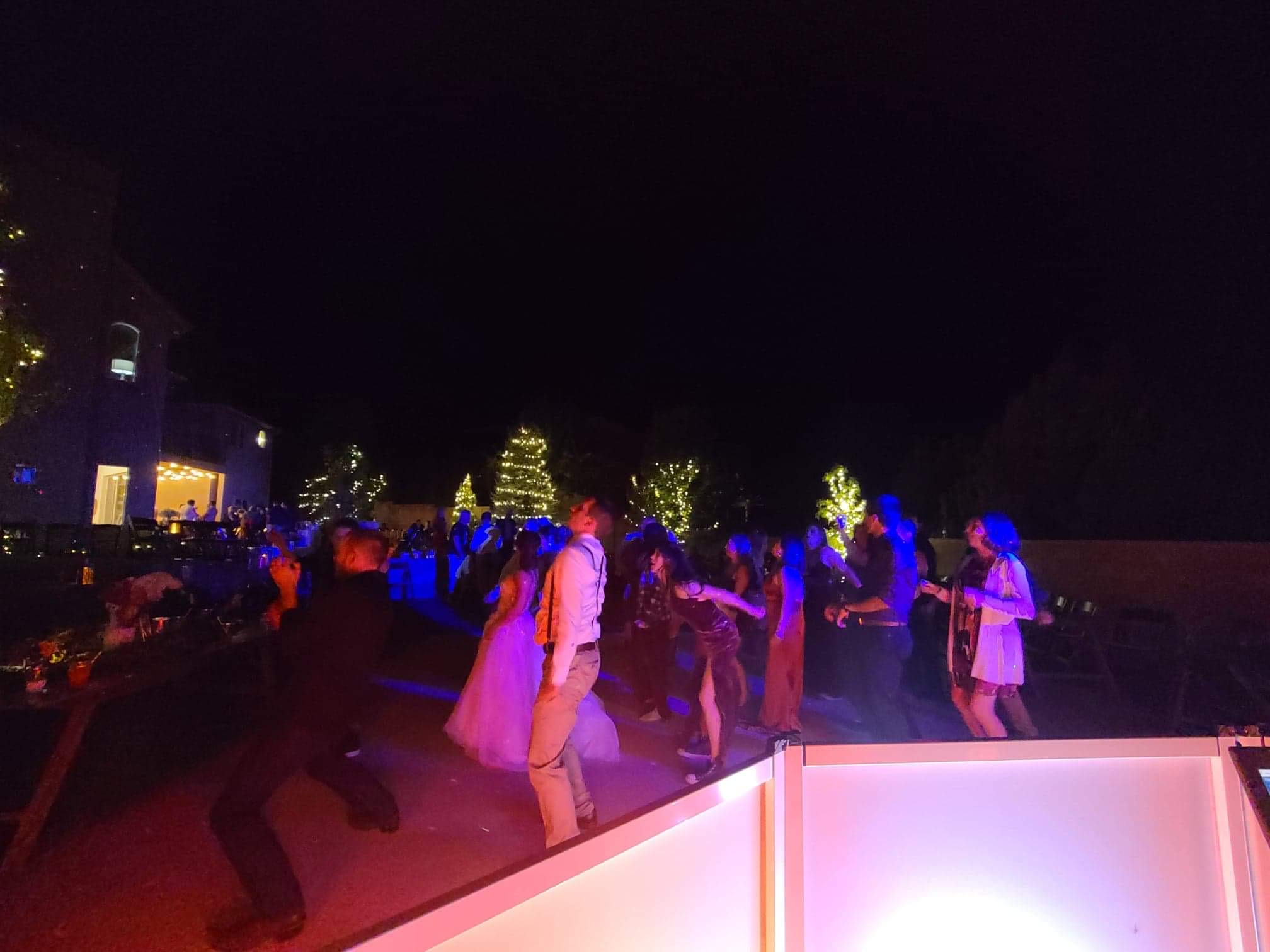 Utah wedding reception photo featuring DJ Blator entertainment