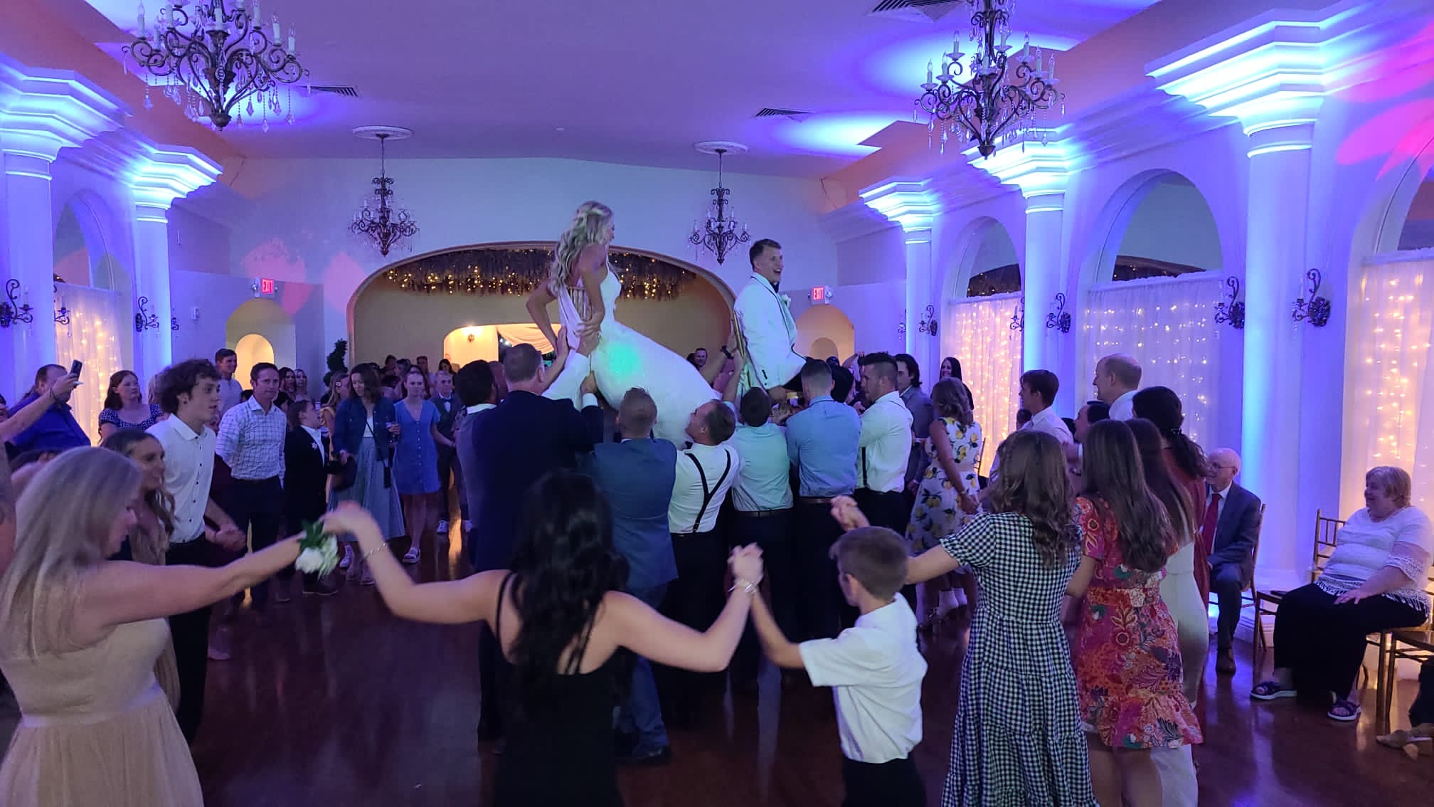 Utah wedding reception photo featuring DJ Blator entertainment