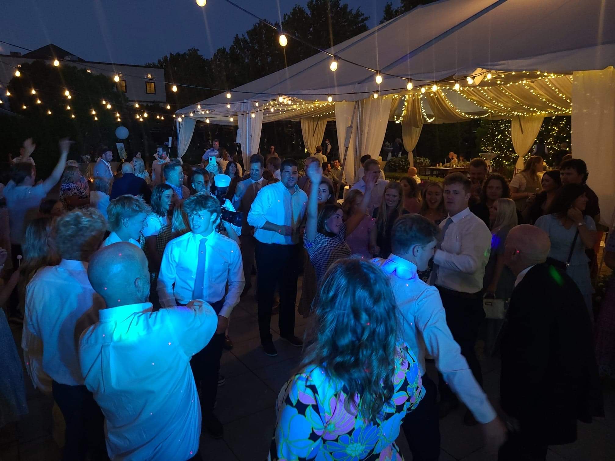 Utah wedding reception photo featuring DJ Blator entertainment