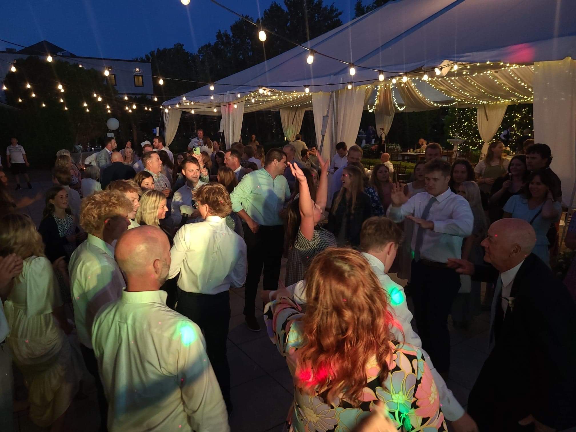 Utah wedding reception photo featuring DJ Blator entertainment