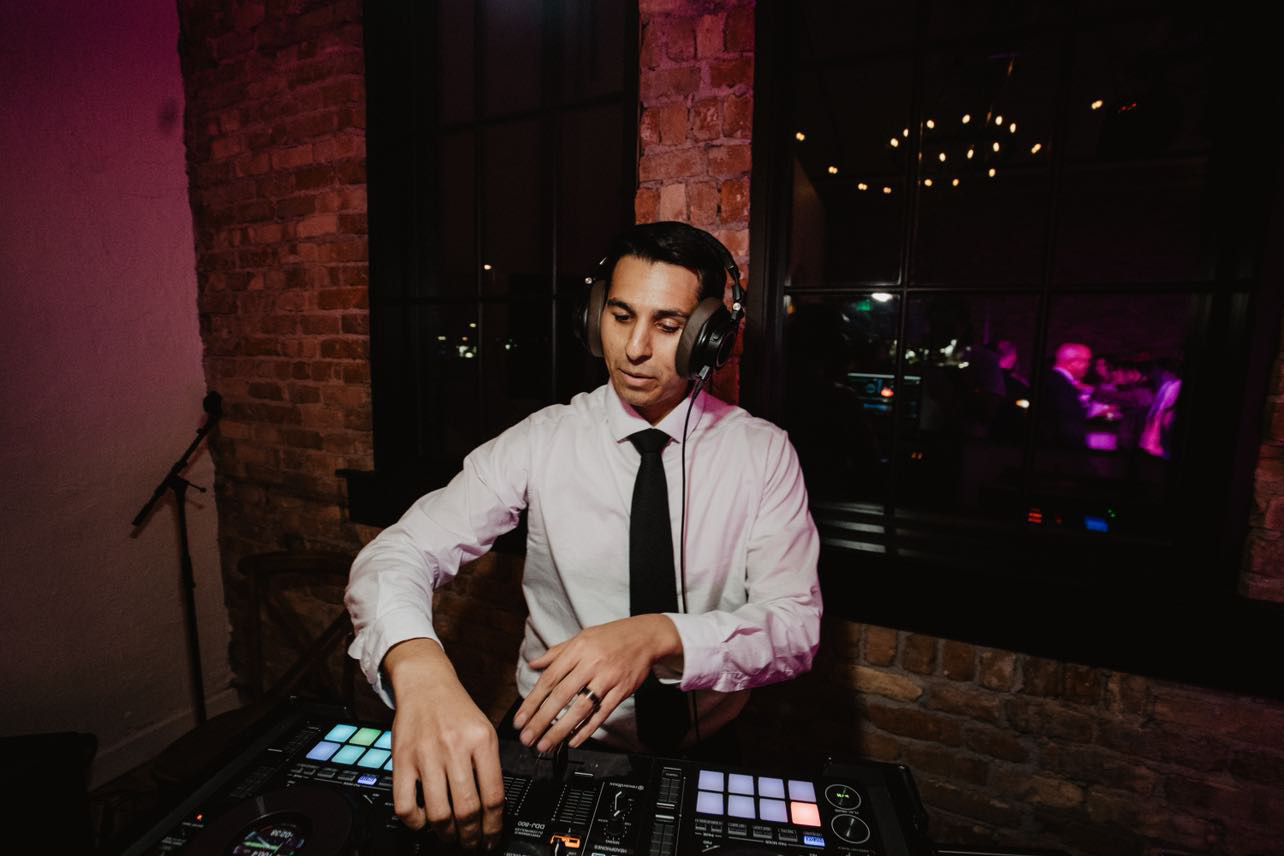 Utah wedding reception photo featuring DJ Blator entertainment