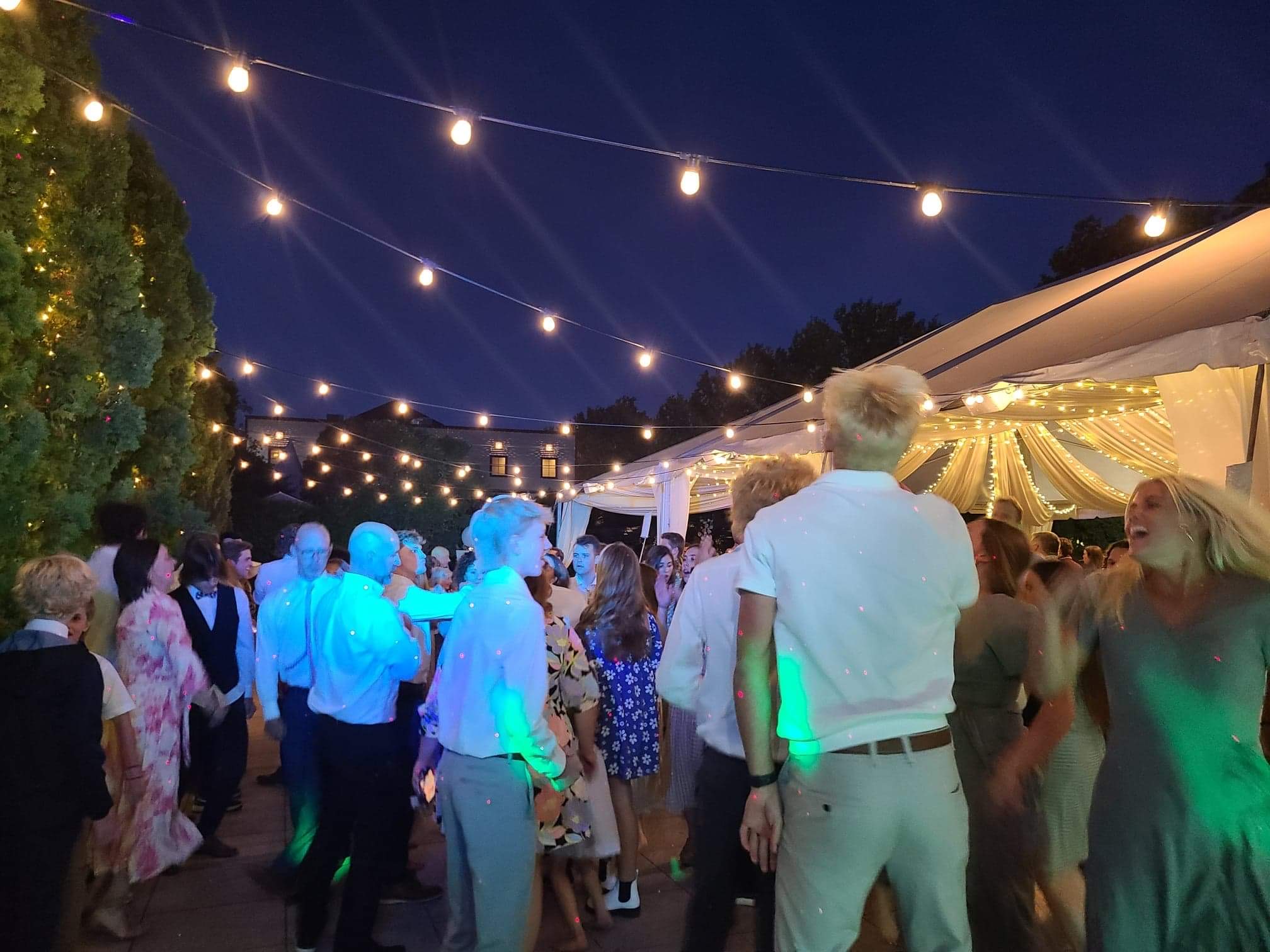 Utah wedding reception photo featuring DJ Blator entertainment