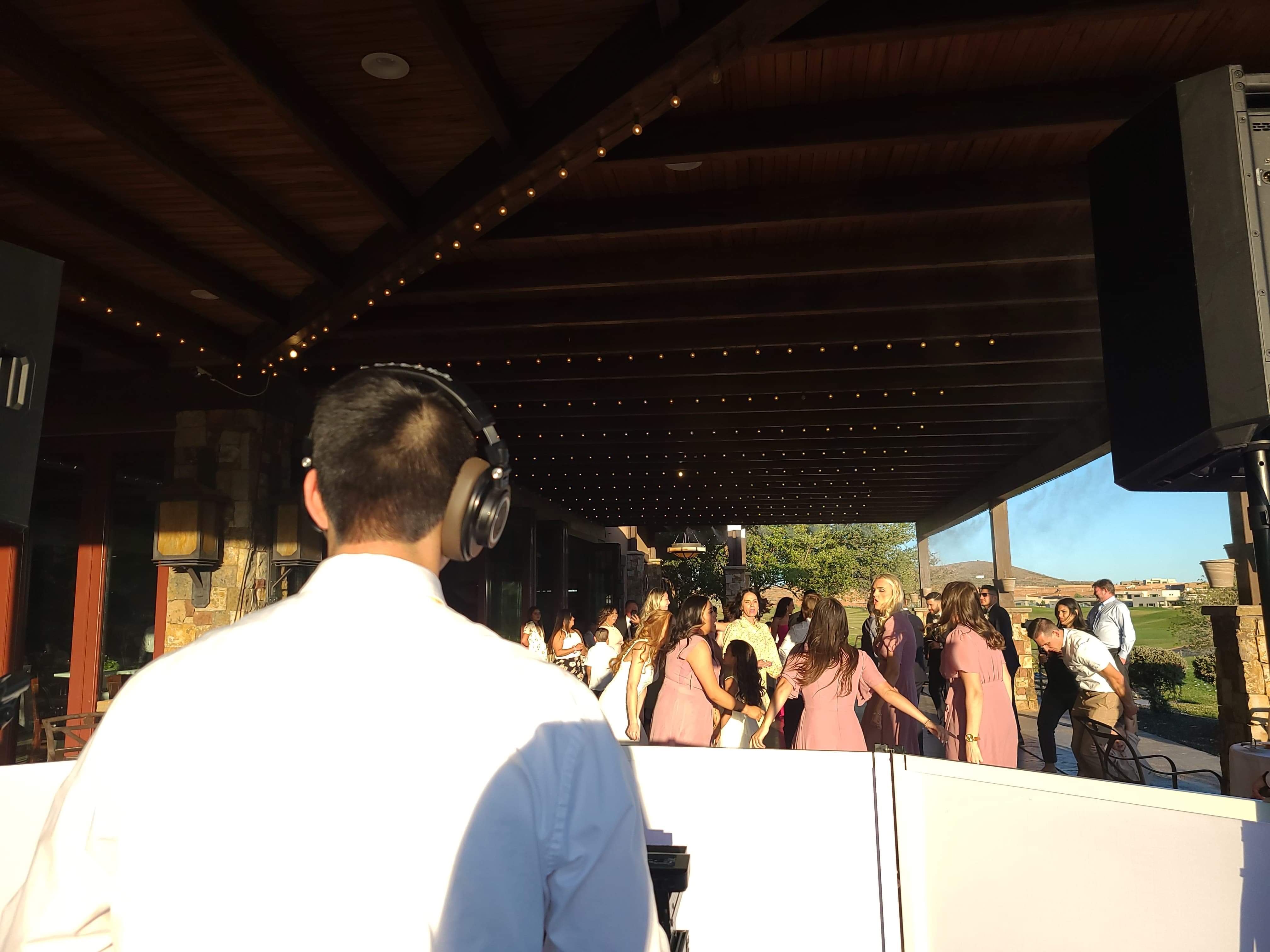 Utah wedding reception photo featuring DJ Blator entertainment
