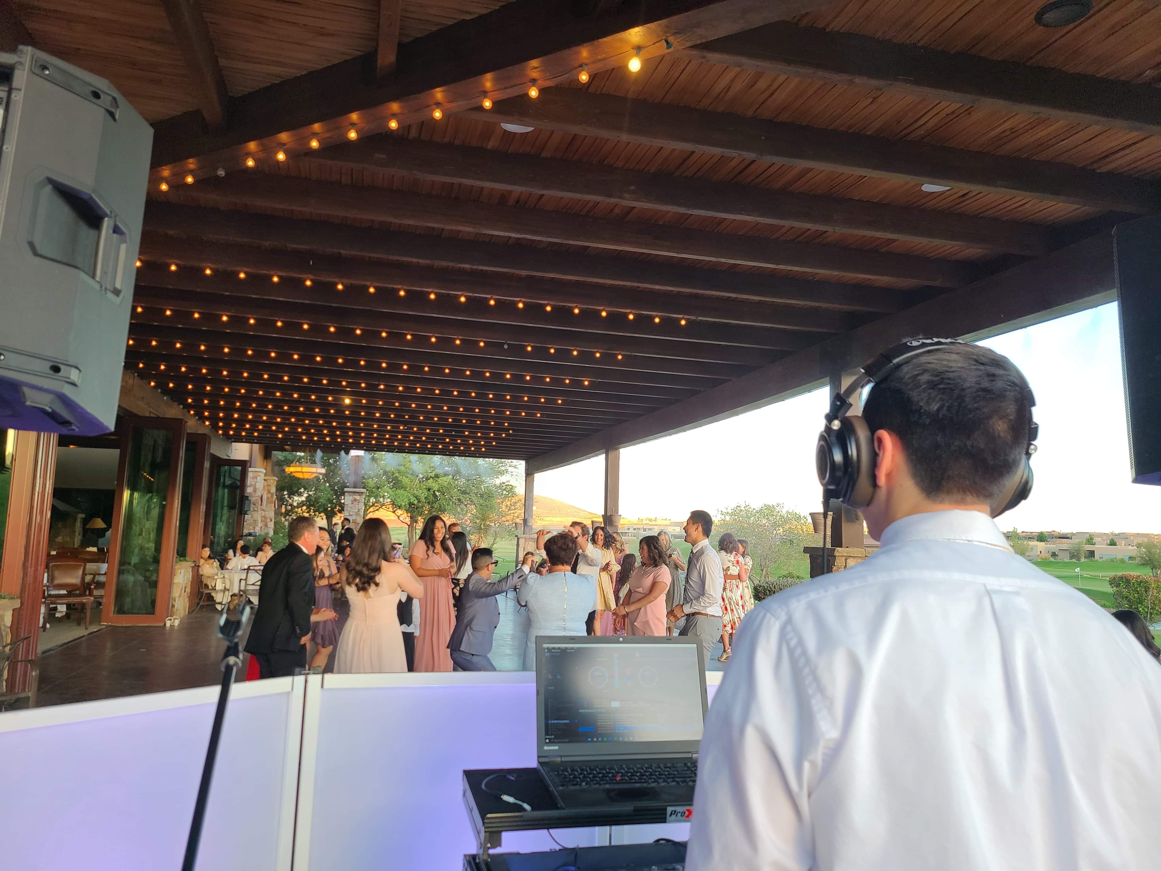 Utah wedding reception photo featuring DJ Blator entertainment