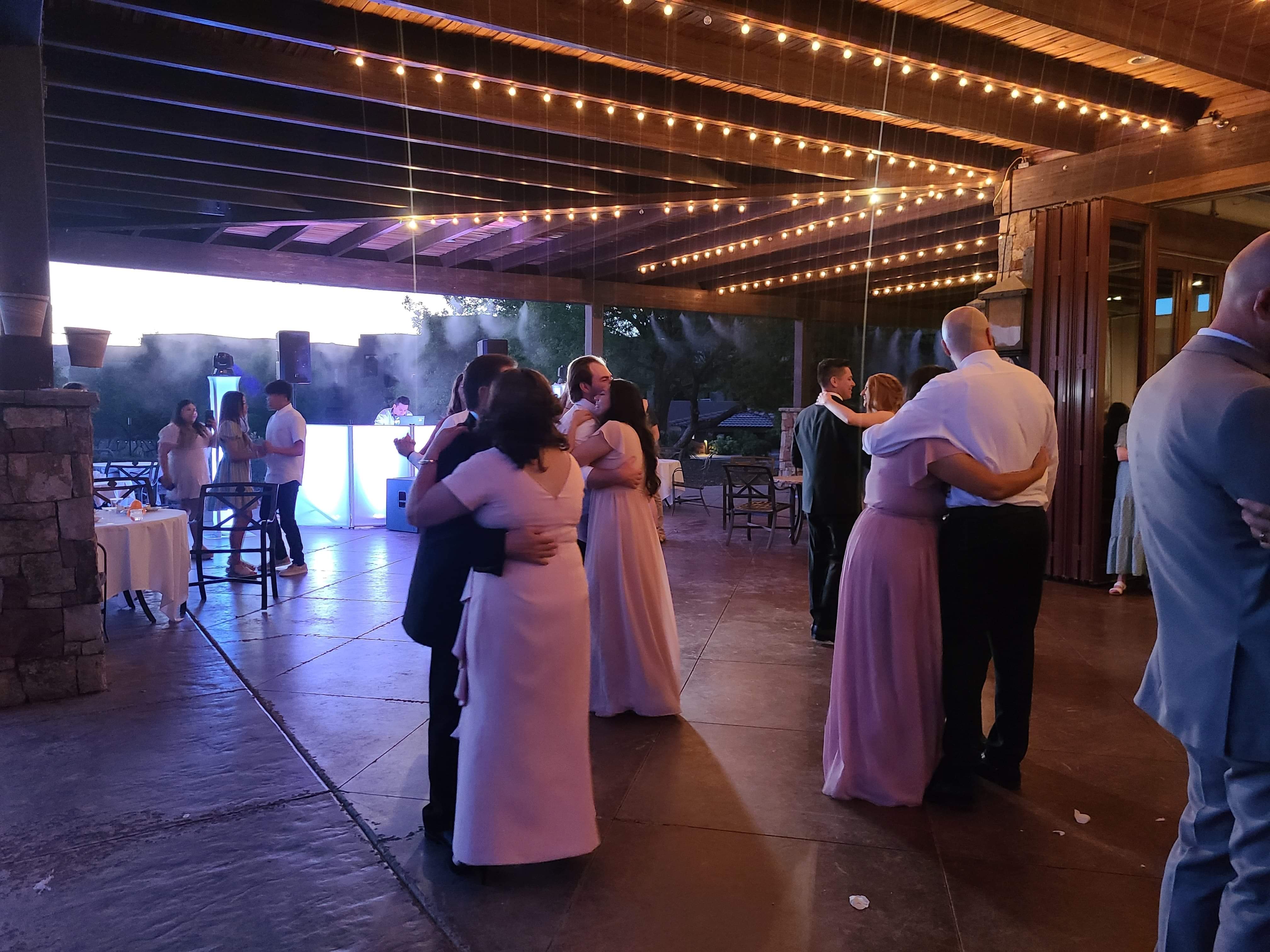 Utah wedding reception photo featuring DJ Blator entertainment