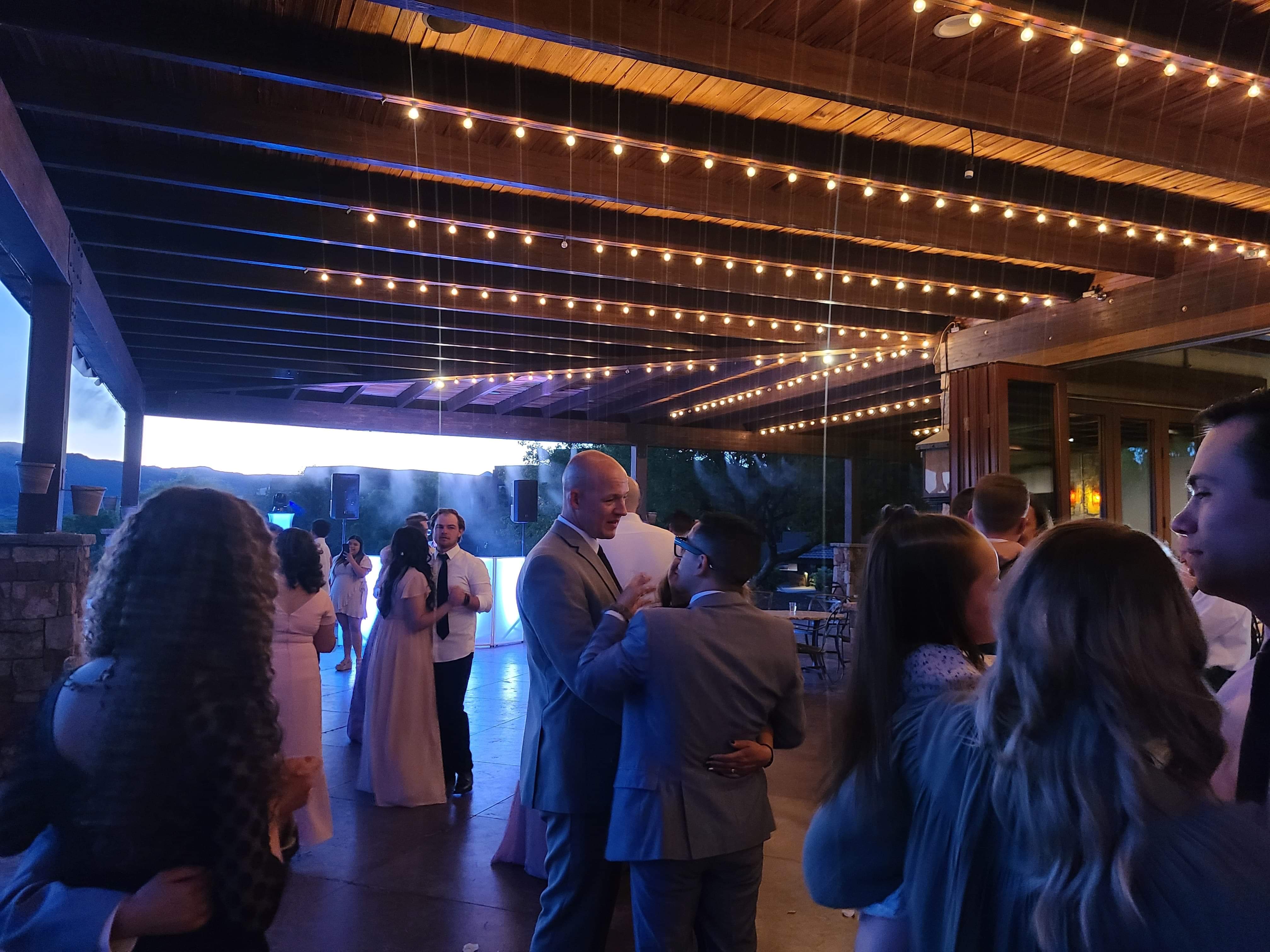 Utah wedding reception photo featuring DJ Blator entertainment