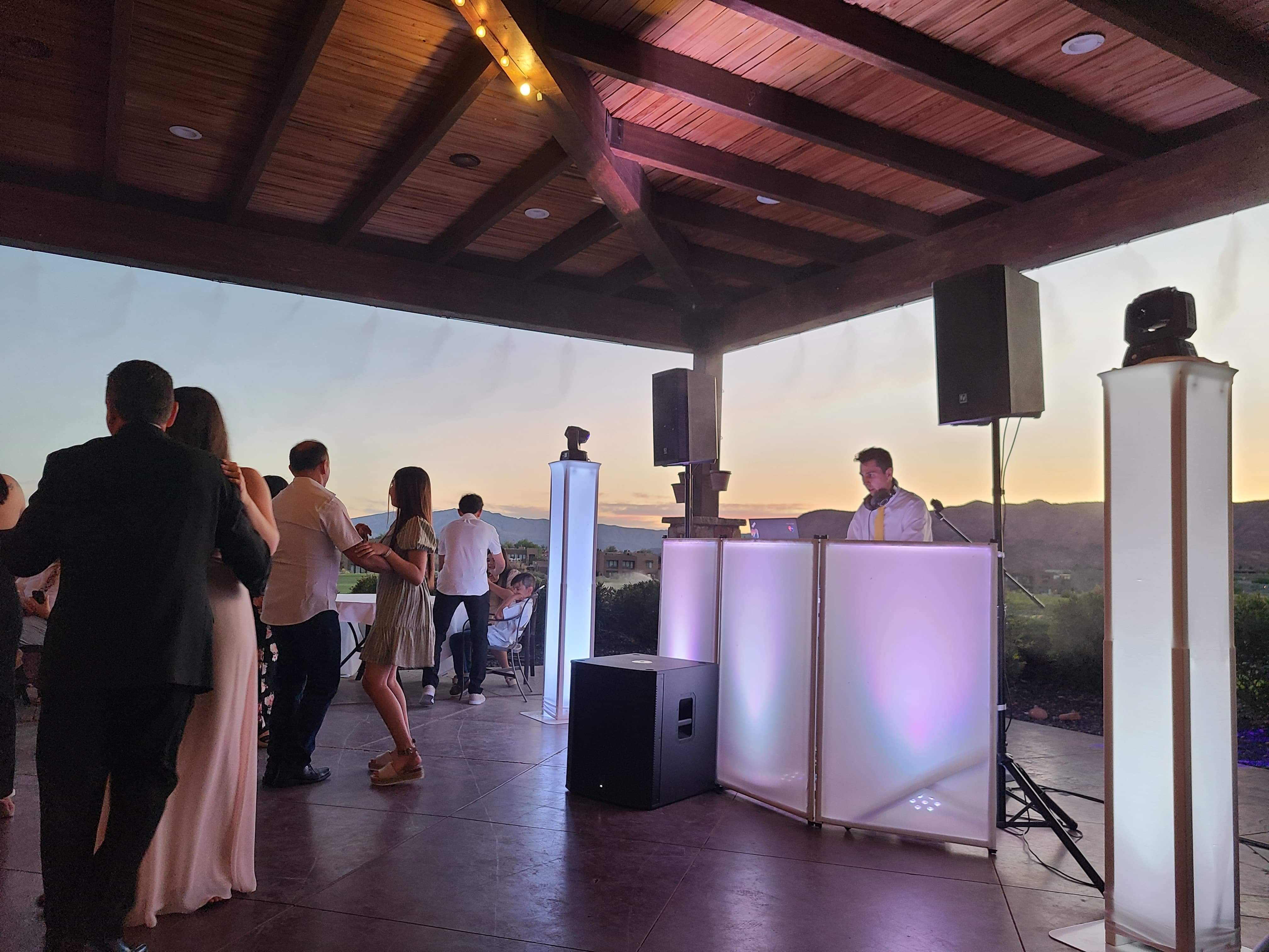 Utah wedding reception photo featuring DJ Blator entertainment