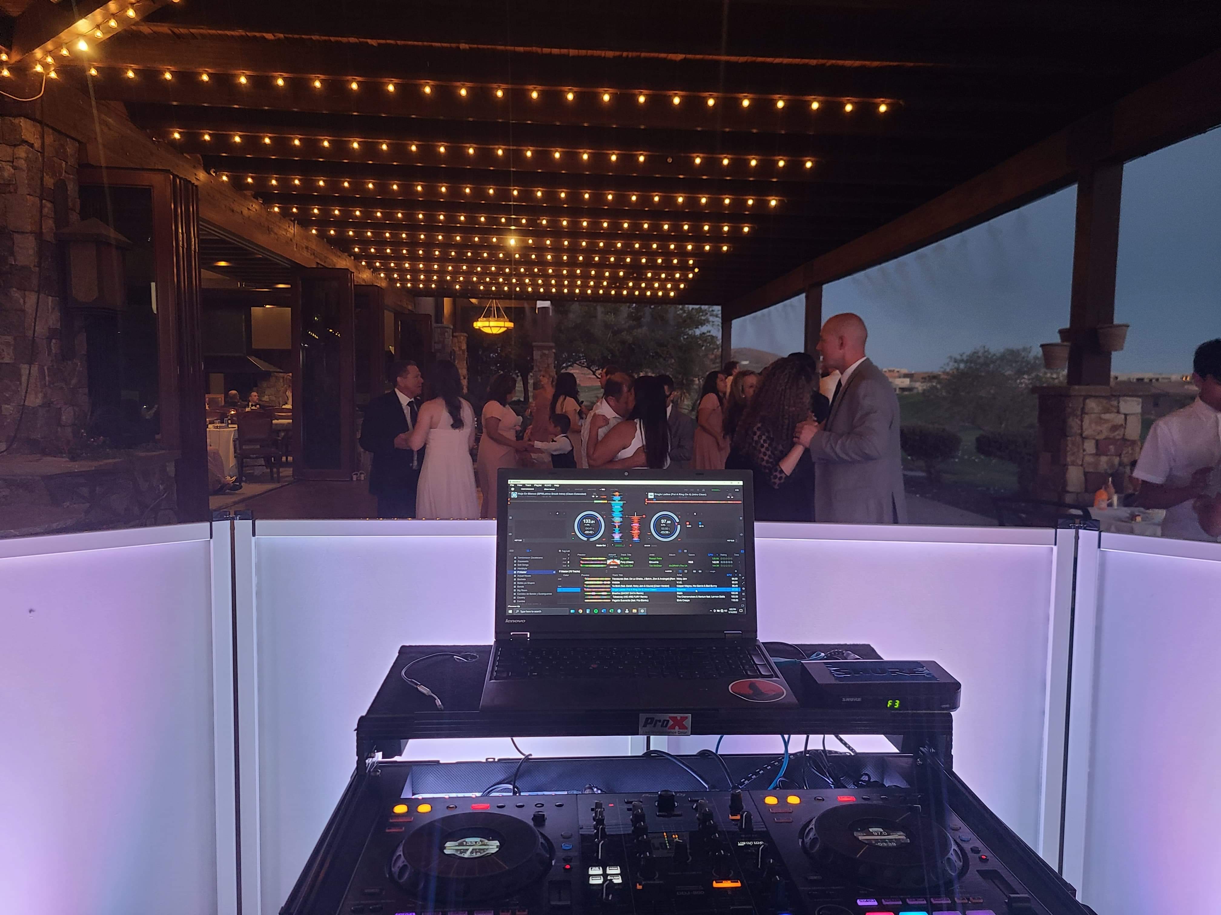 Utah wedding reception photo featuring DJ Blator entertainment