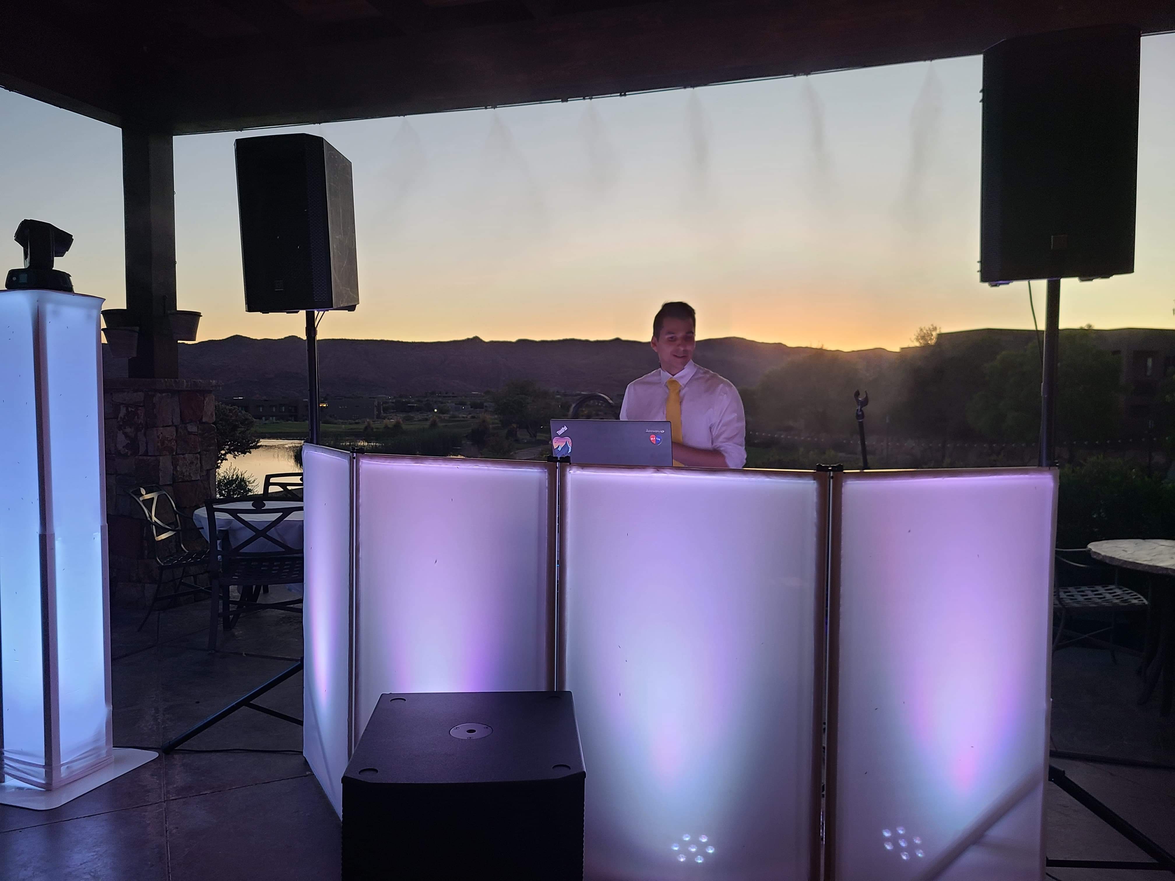 Utah wedding reception photo featuring DJ Blator entertainment