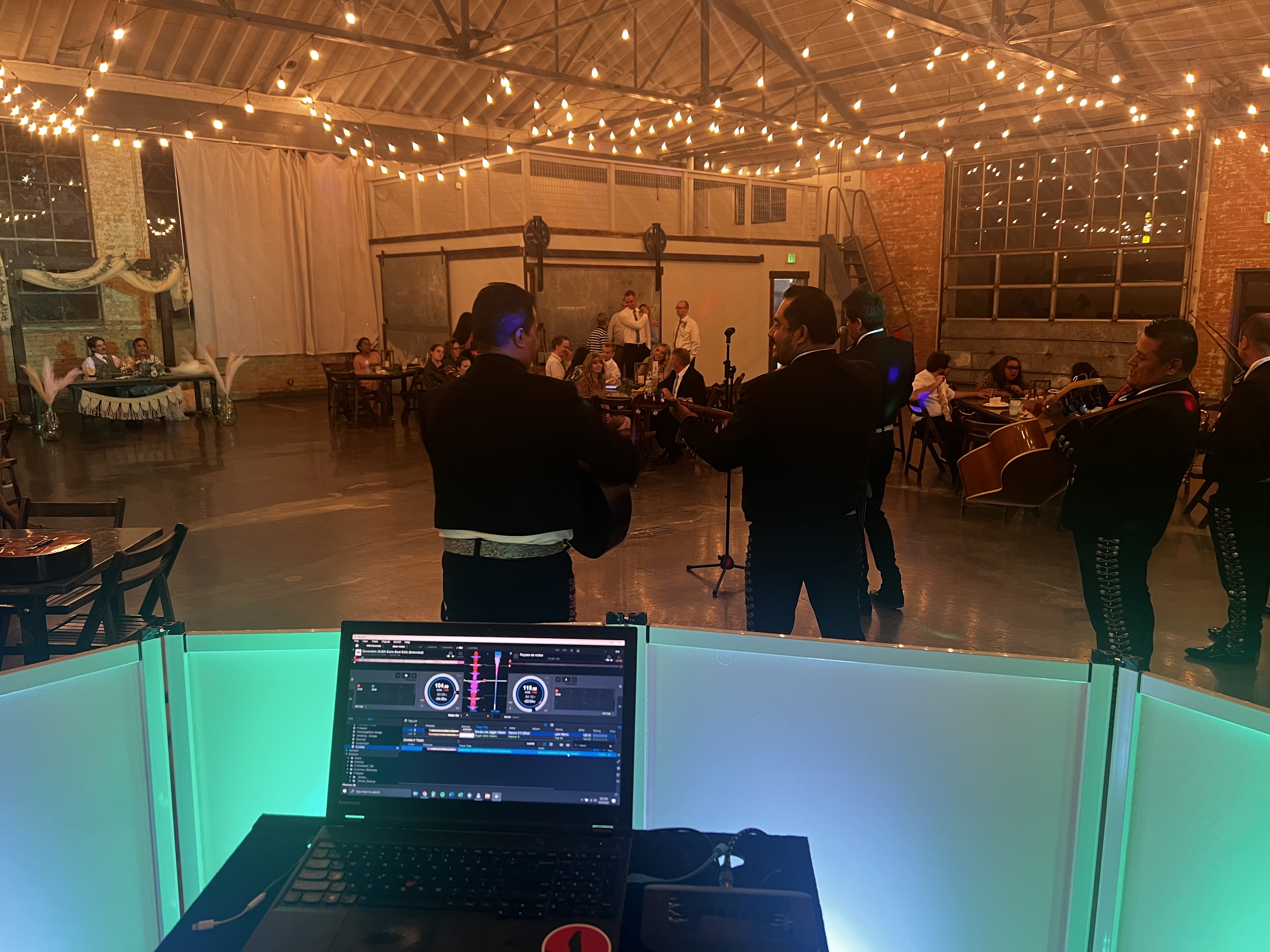 Utah wedding reception photo featuring DJ Blator entertainment
